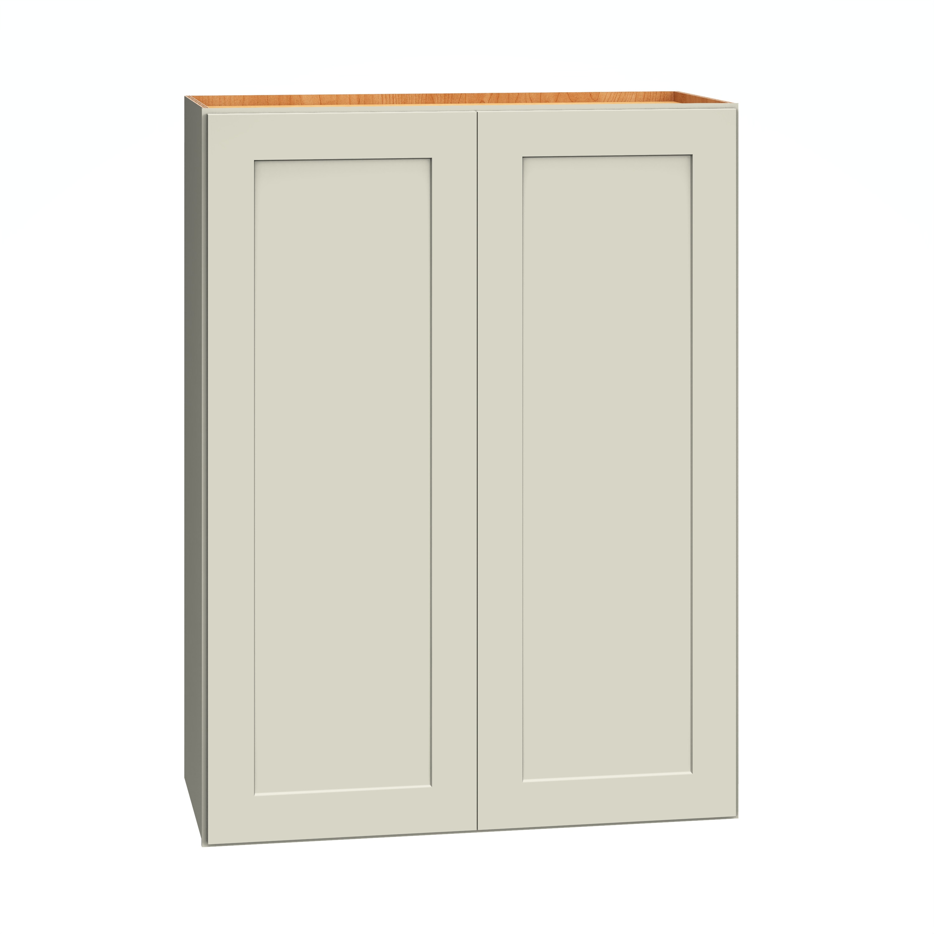 Diamond Express Jamestown 27-in W x 36-in H x 12-in D White Wall Fully Assembled Plywood Cabinet (Recessed Panel Shaker Door Style)