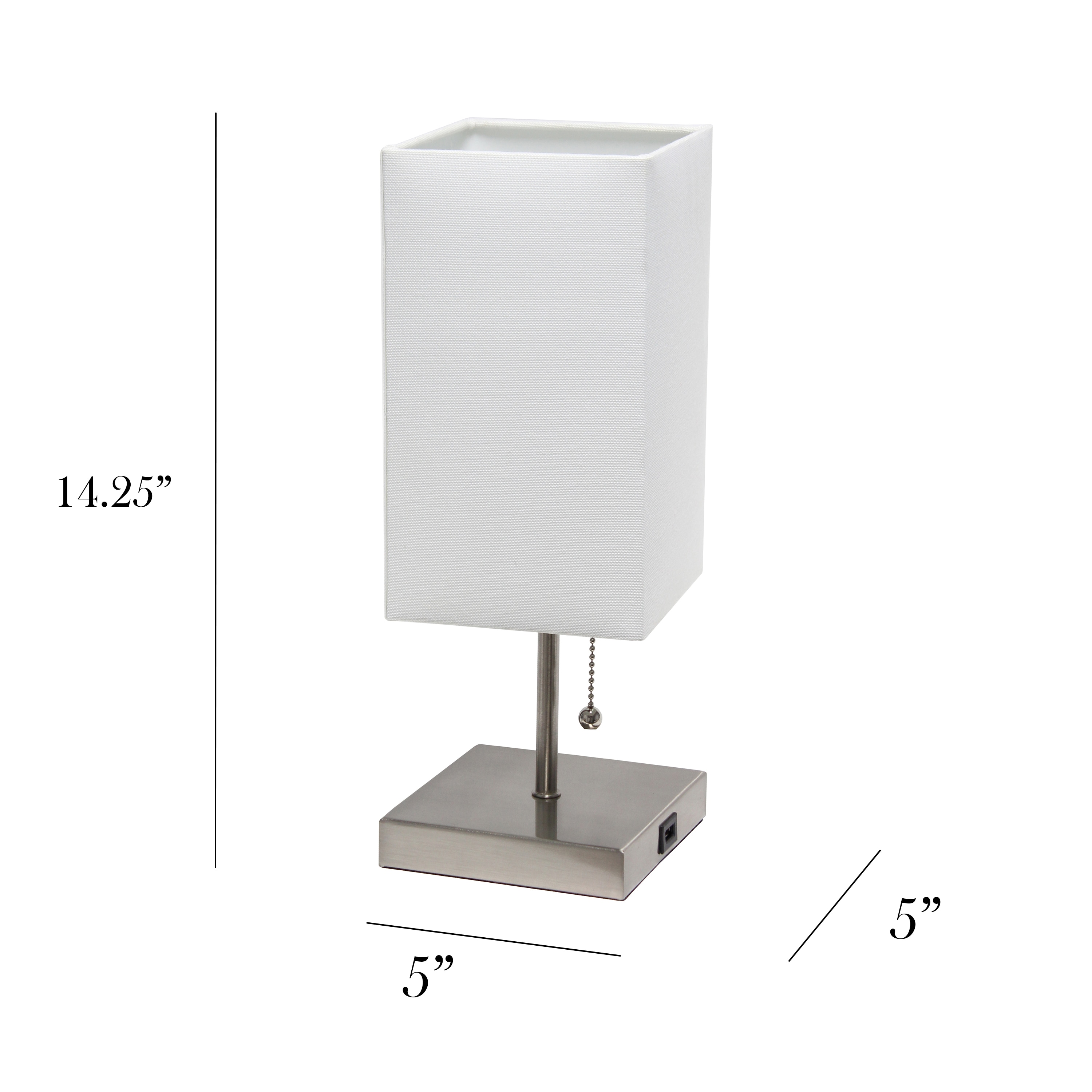 Simple Designs LC2003-WHT-2PK Lamp-Sets - View #4