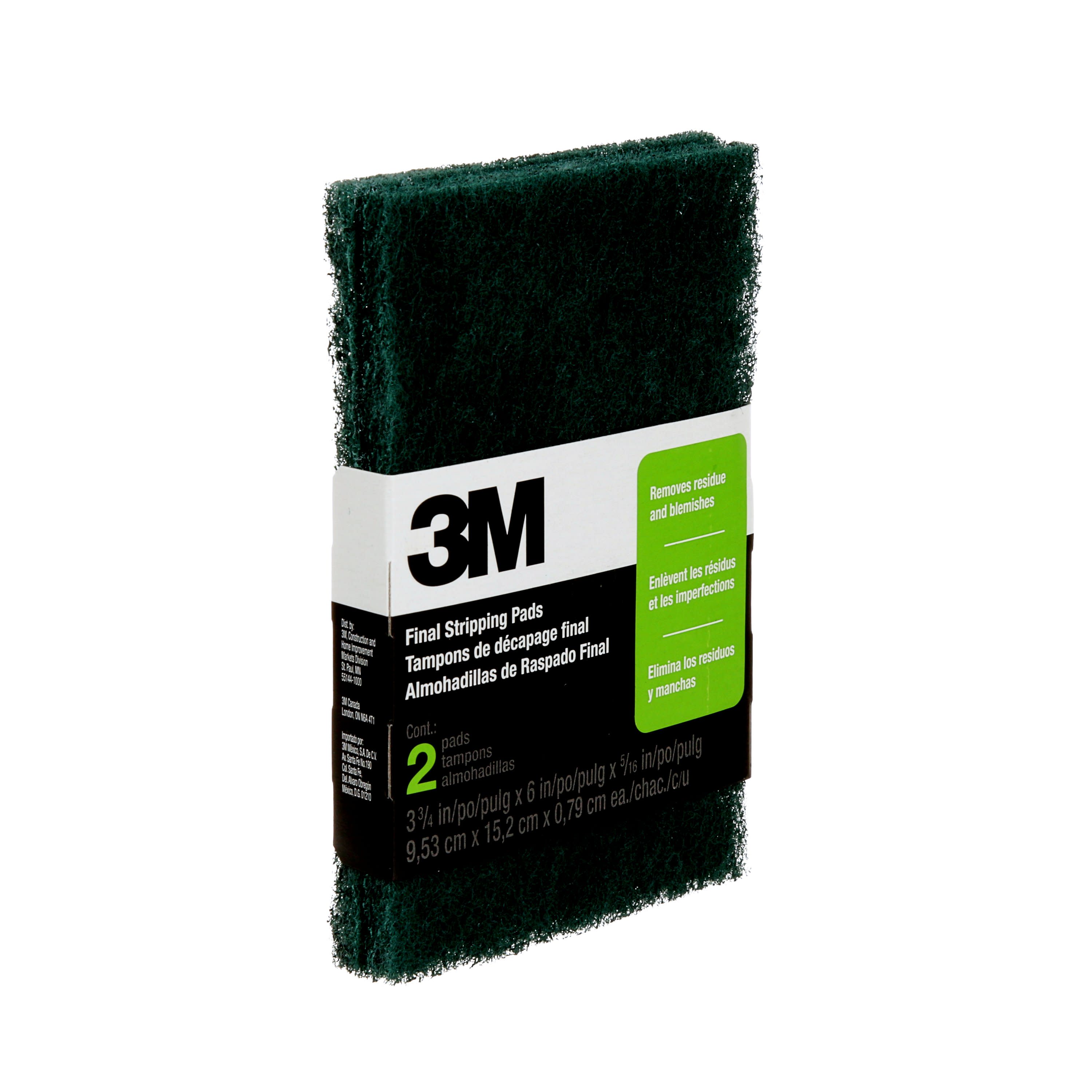 3M Final Stripping Fine Grit Refinishing Pad 3.75-in x 6-in (2