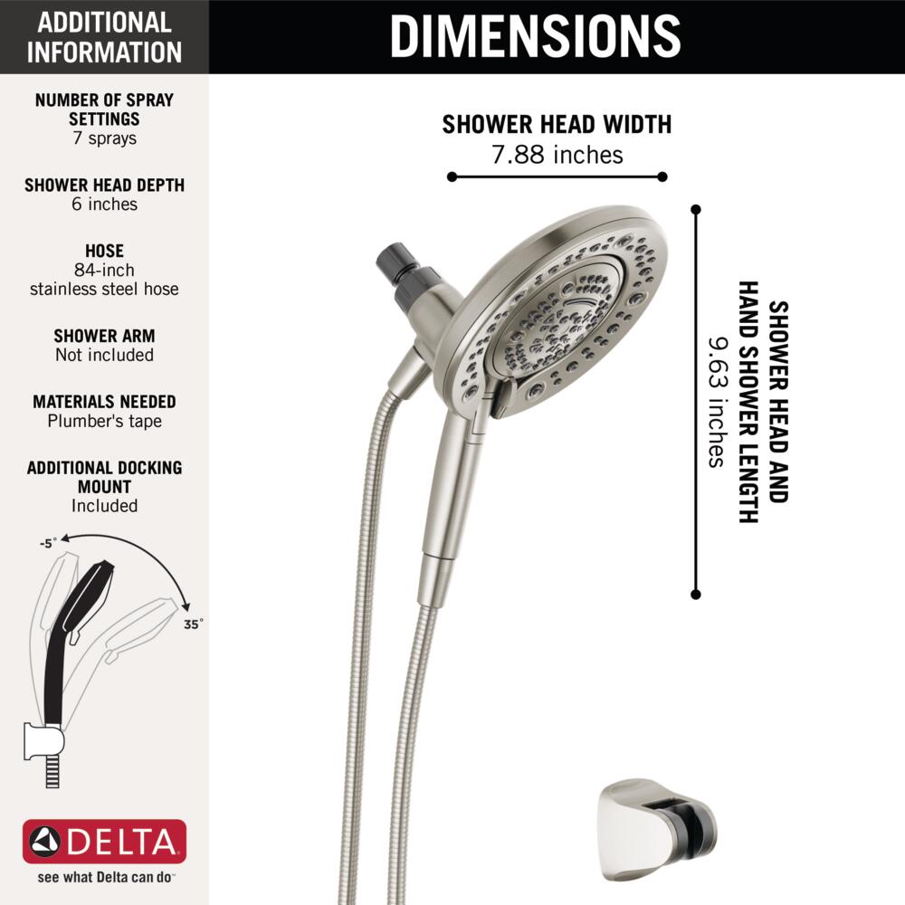 Delta 75687DSN Fixed-Showerhead - View #4