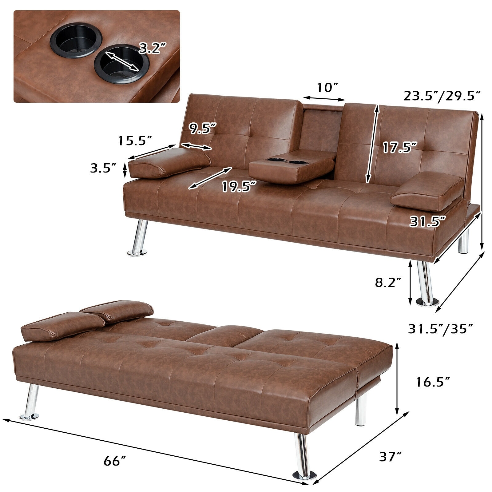 WELLFOR TRX-820AC futons - View #7