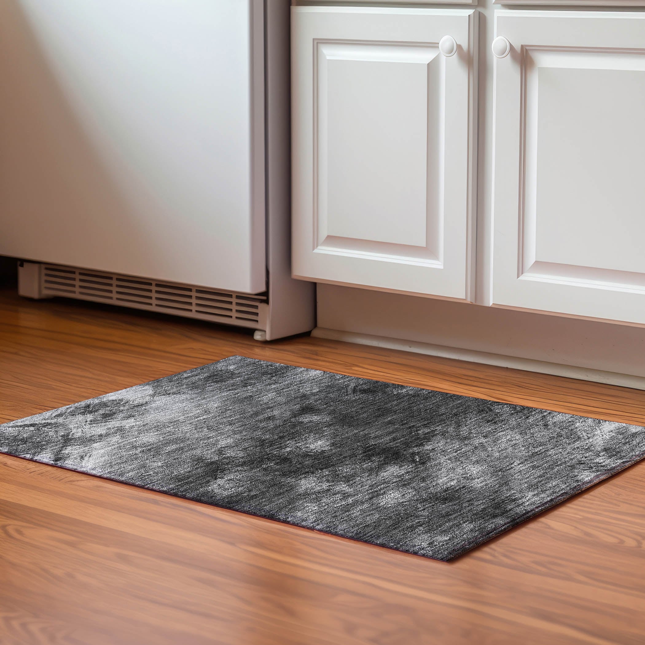 Addison Rugs AMF590GY20X30 Mayfield AMF590GY 2 x 3 (ft) Loomed Polyester Gray Rectangular Indoor Geometric Machine washable Area rug