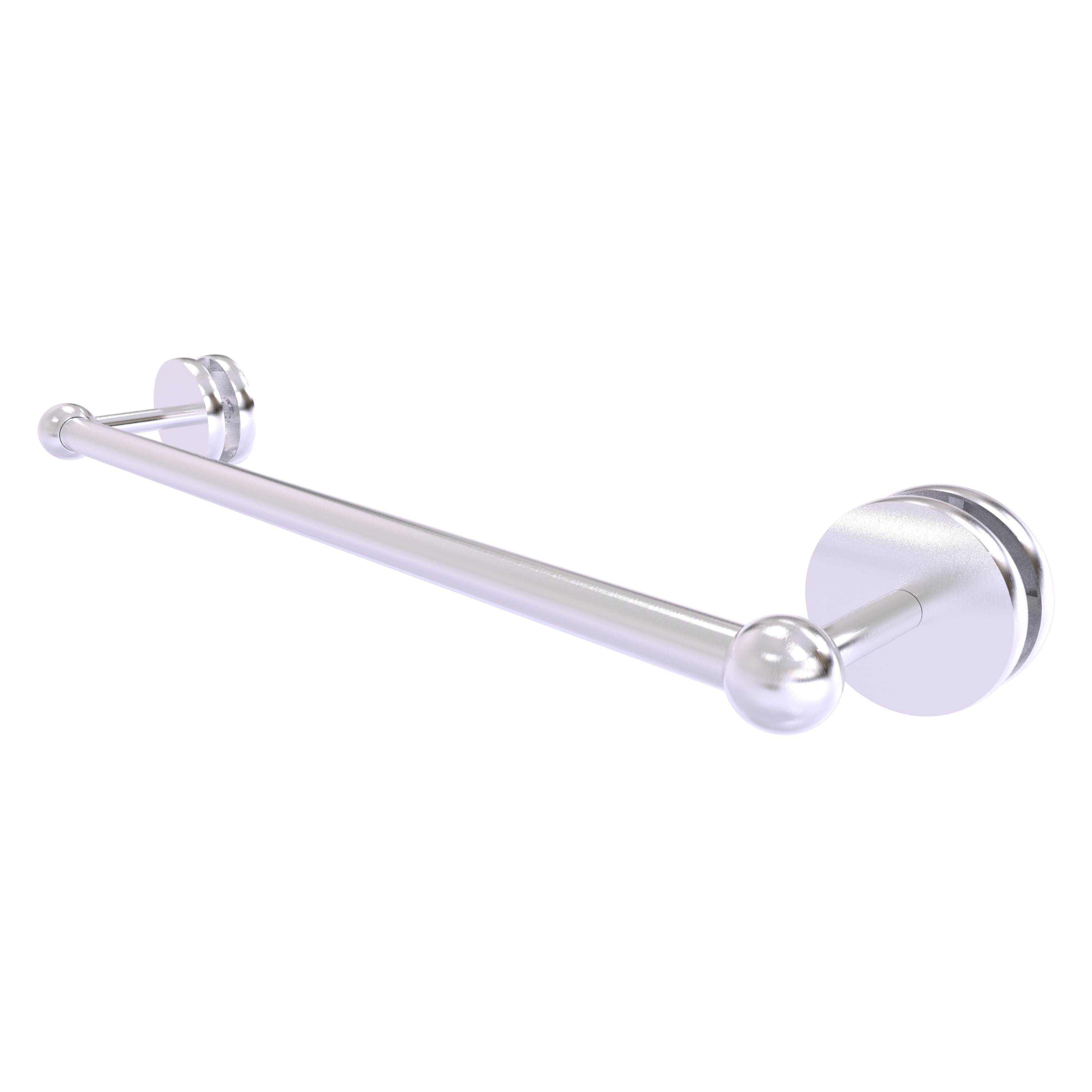 Allied Brass P1000-41-SM-18-SCH Prestige Skyline 18-in Satin Chrome Wall mount Single Towel Bar