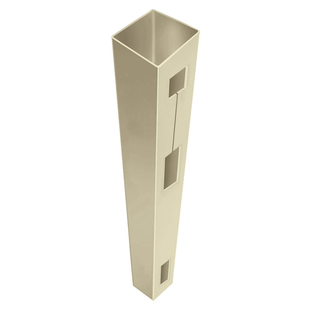 Freedom 73025169 Conway 7-ft H x 5-in W Sand Vinyl End Fence Post
