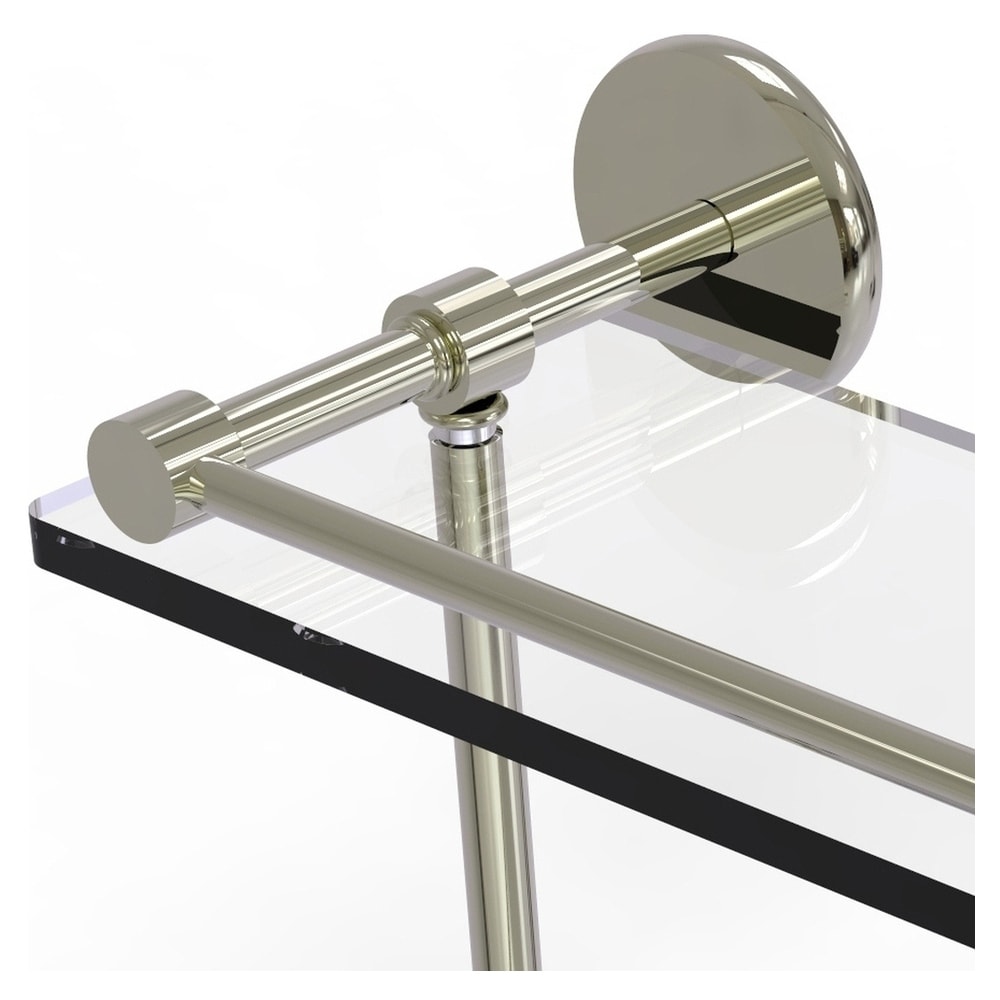 Allied Brass P1000-2/16-GAL-PNI Bathroom-Shelves - View #2