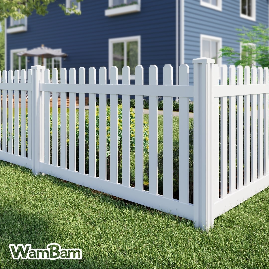WamBam Fence VF13003 Vinyl-Fence-Panels - View #2
