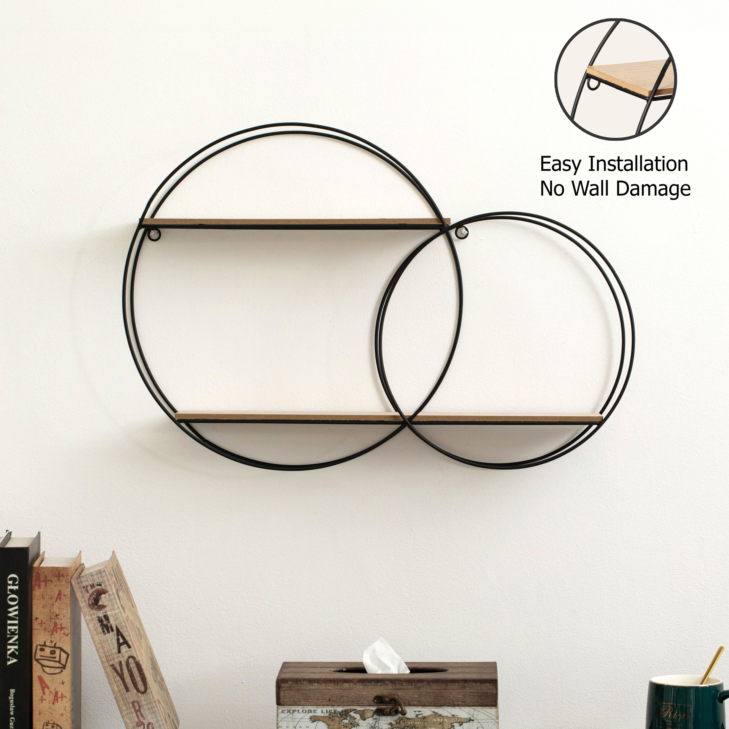 Vintiquewise QI004691.RO2 Wall-Mounted-Shelving - View #3