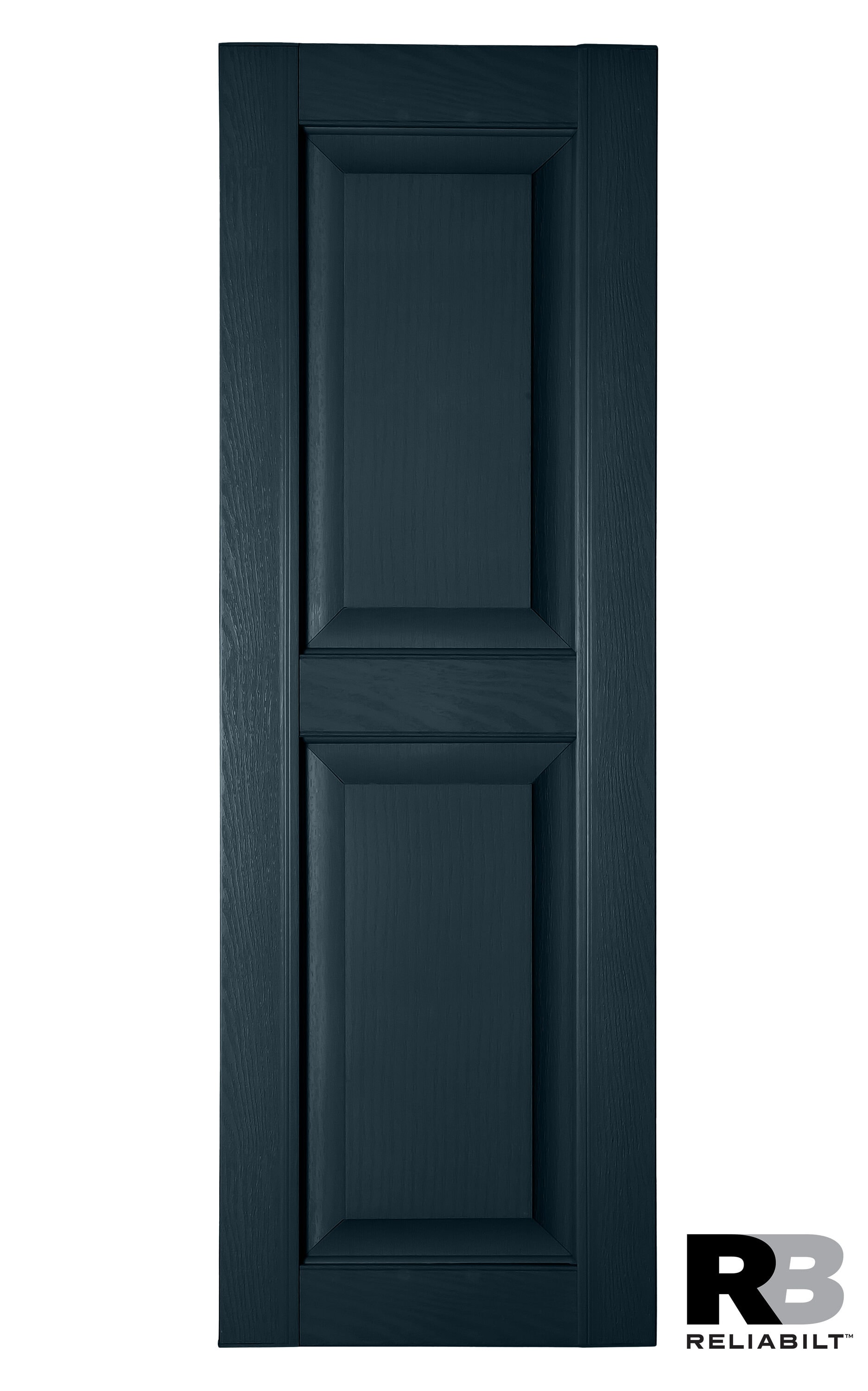 RELIABILT RP1671004 16.25-in W x 71-in H Bedford Blue Raised panel Polypropylene Exterior Shutters ( 2 -Pack )
