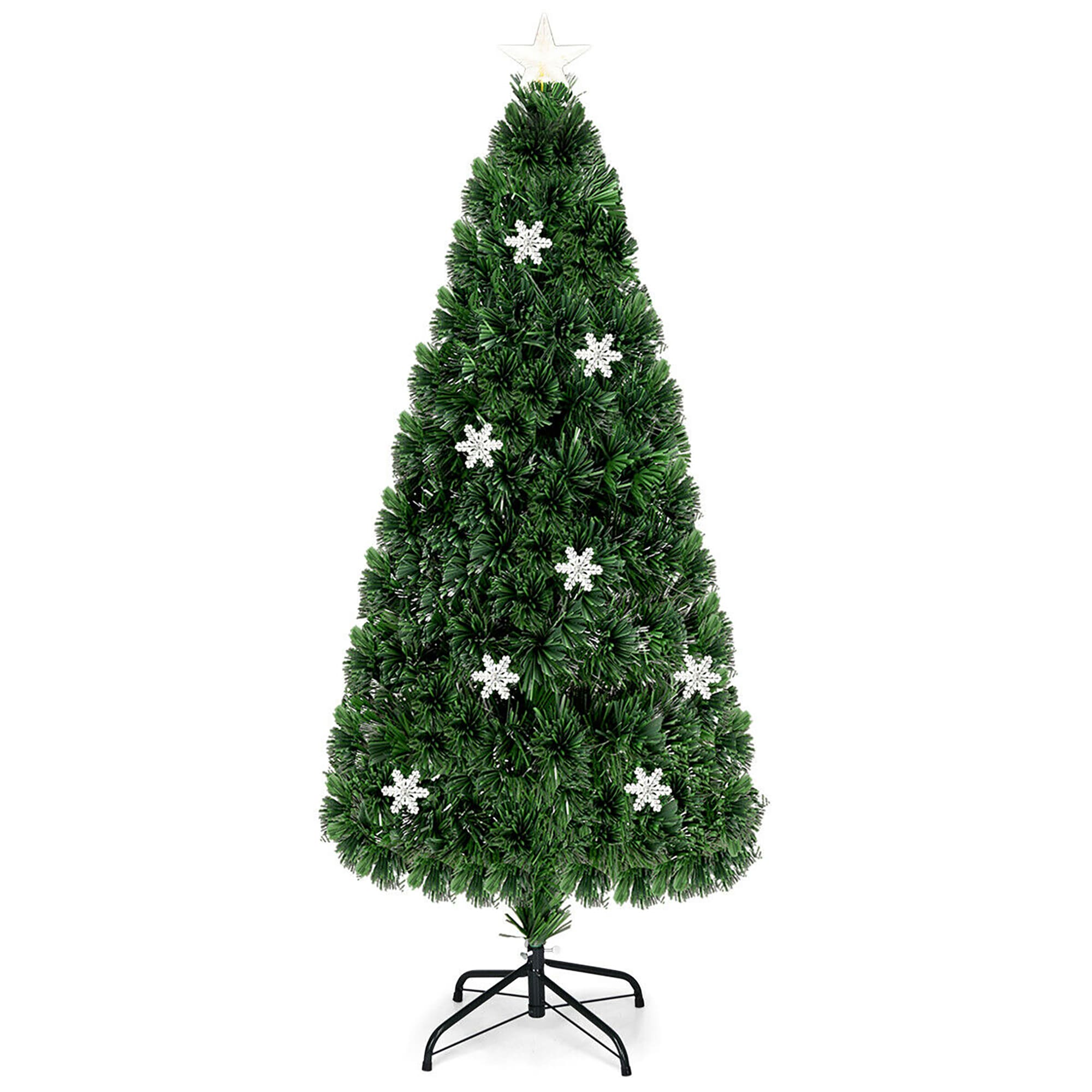 Forclover ALHY-30CM 6-ft Pre-lit Artificial Christmas Tree with LED Lights