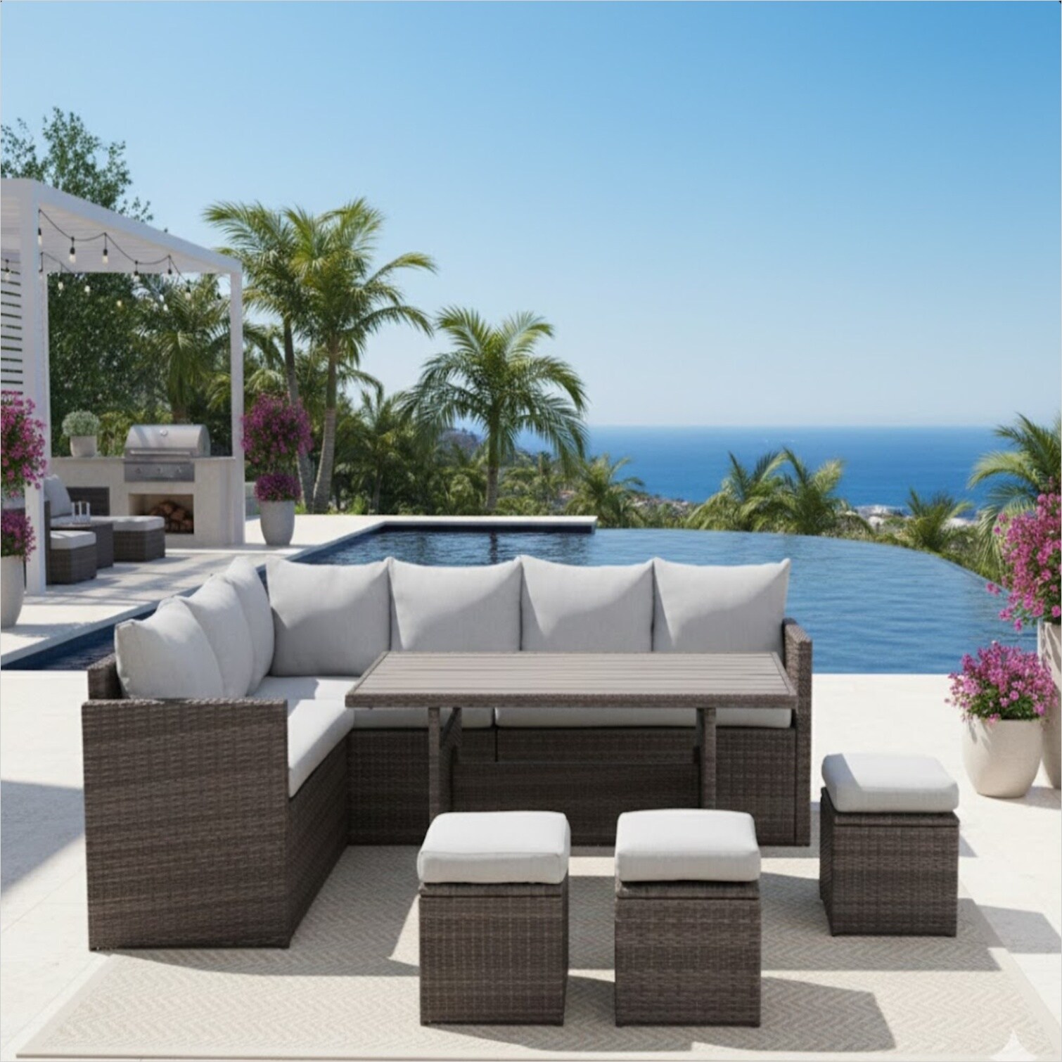 SUNCREAT IT3F2RZJ65K3 Patio-Conversation-Sets - View #6