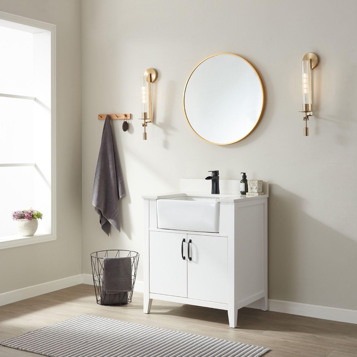 Vinnova 797030-WH-WH Bath-Vanity-Combo - View #5