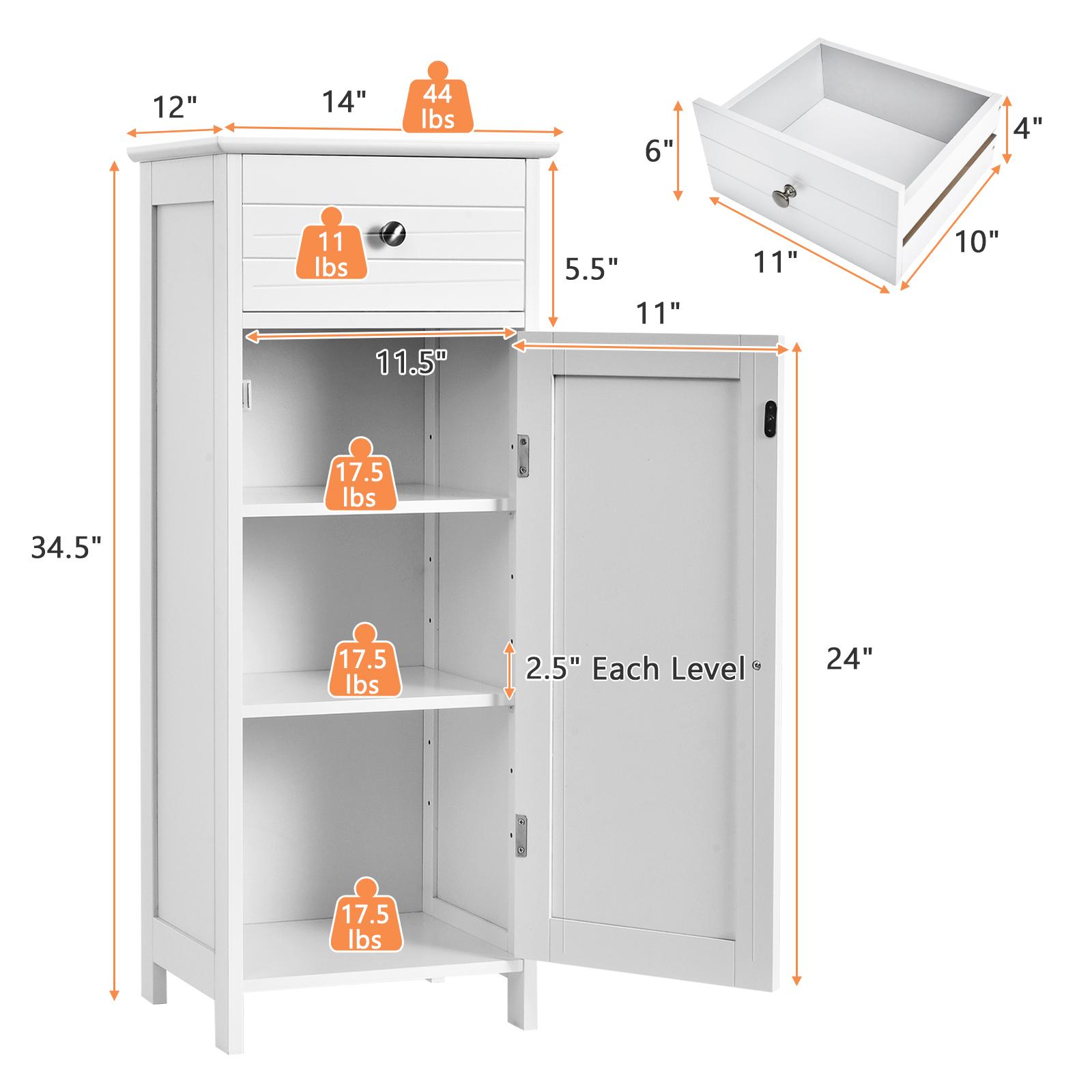 BABOOM BMMP-6372WH Linen-Cabinets - View #4