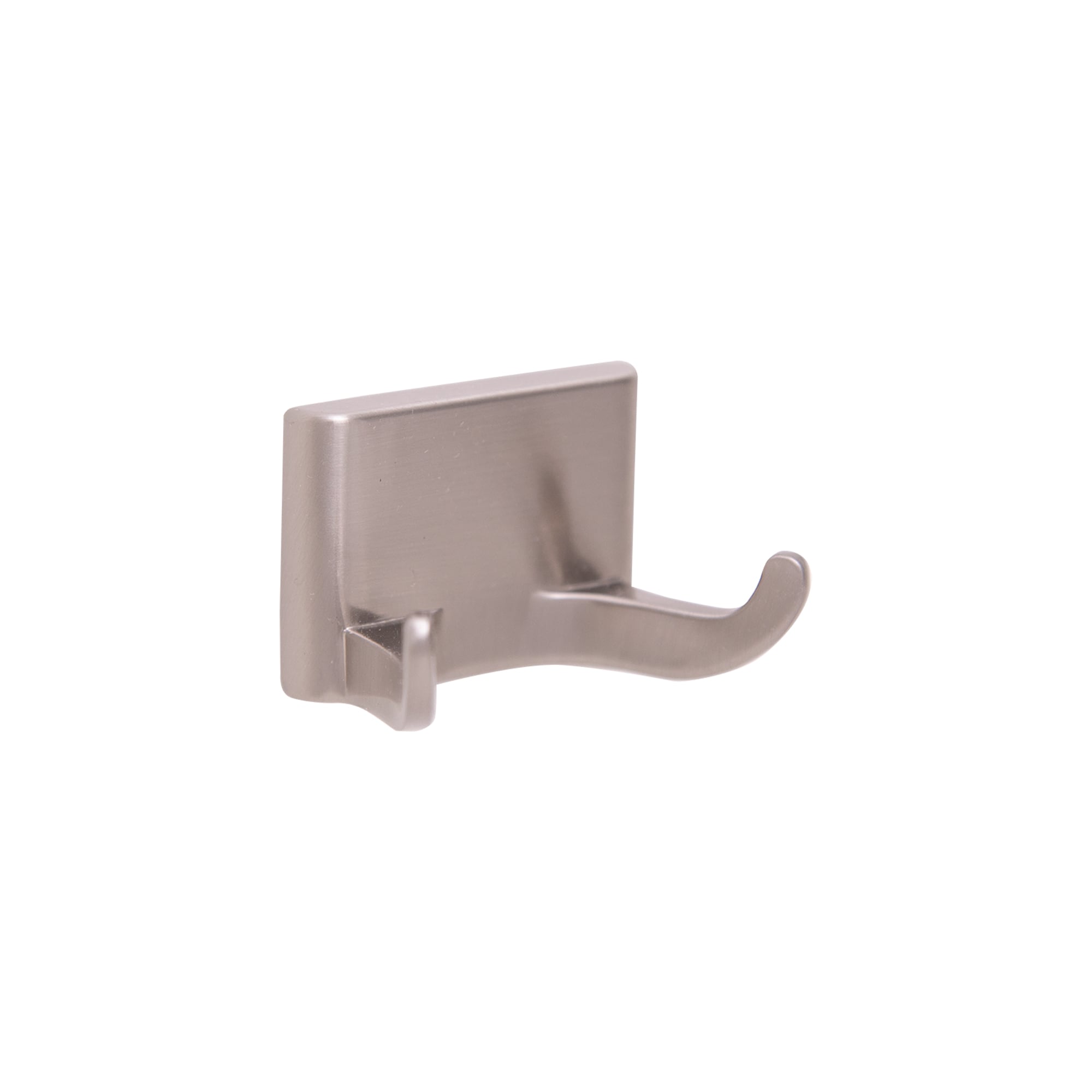 Design House 539197 Millbridge Satin Nickel Double -Hook Wall mount Towel Hook