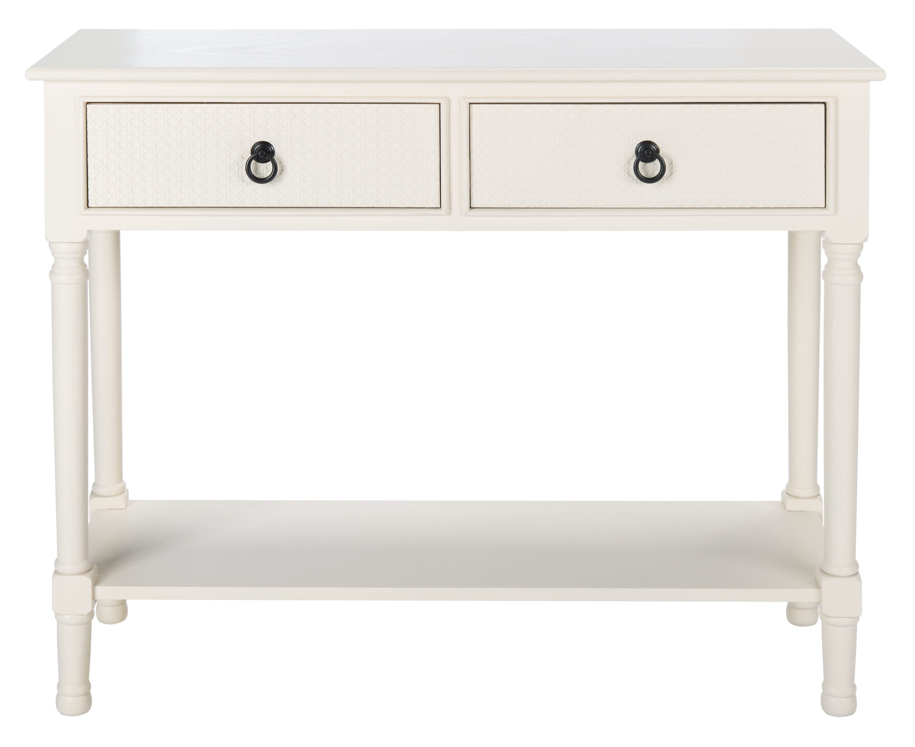 safavieh console table white