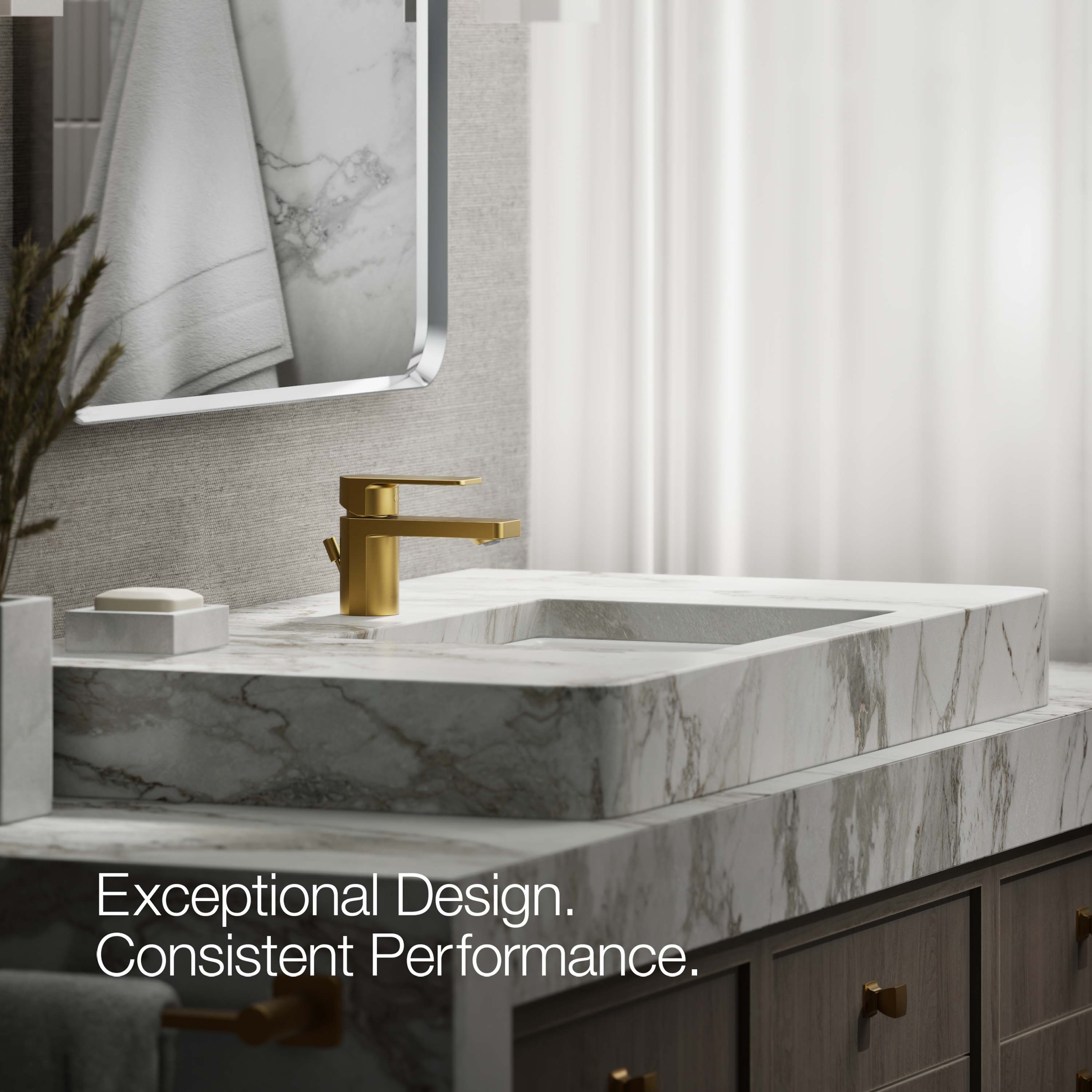 KOHLER K-24804-4-2MB Lavatory-Faucets - View #3