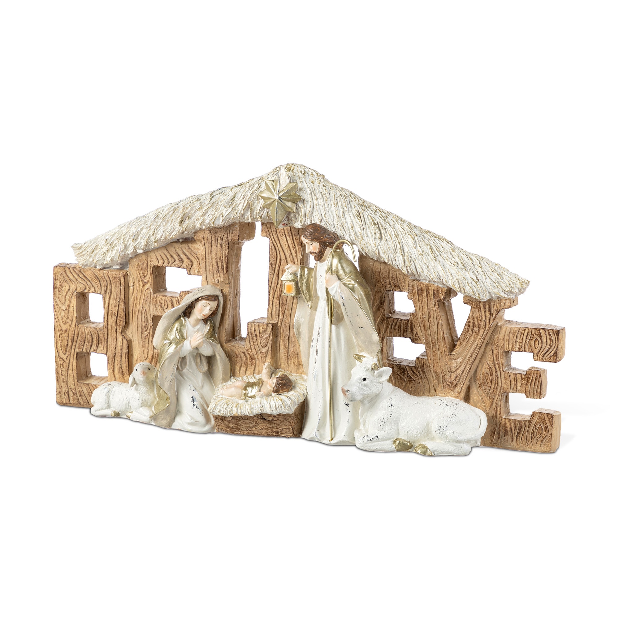 Glitzhome 11.75-in Festivity Figurine