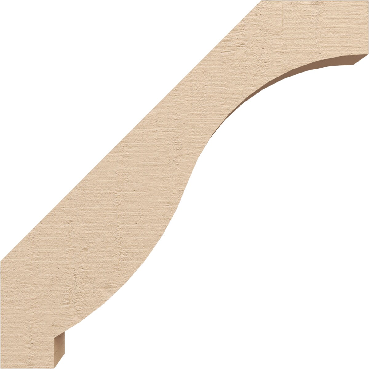 Ekena Millwork BRCUR03X14X14BKRRCPR braces - View #4