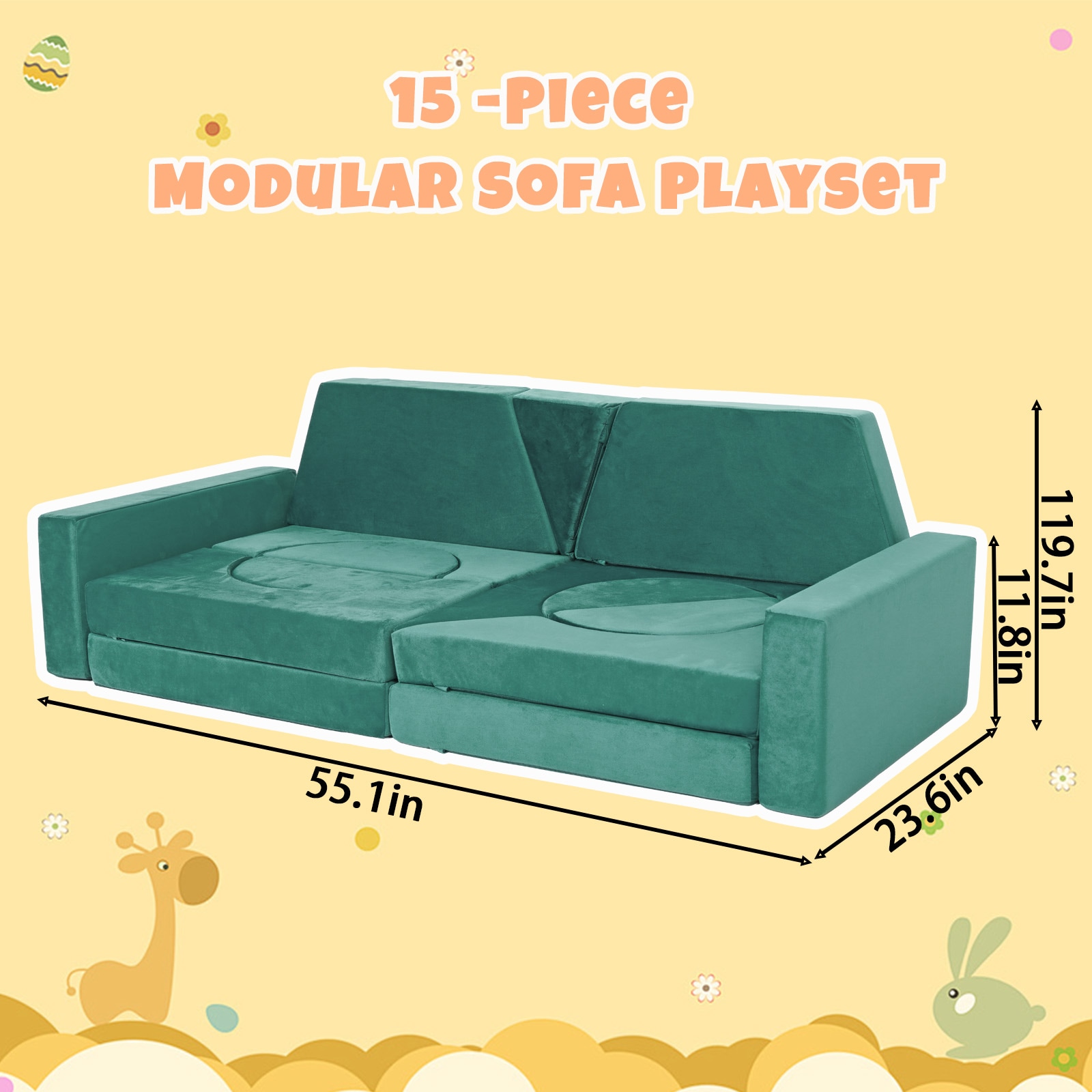 Craftline LW-CSL-031 Sofas-Loveseats - View #4