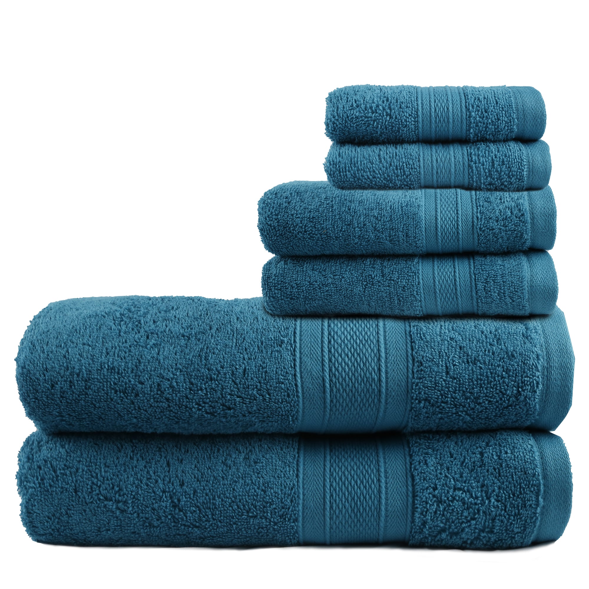 allen + roth Denim Cotton Bath Towel Set (Allen+ Roth) at Lowes.com