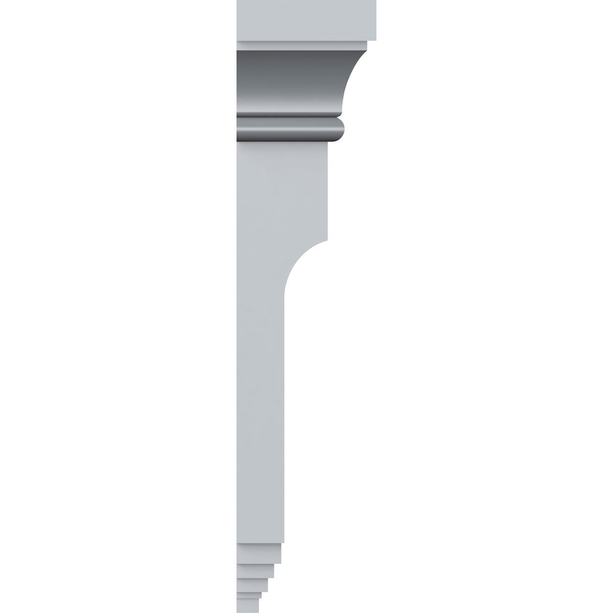 Ekena Millwork BKT06X10X02ES Exterior-Brackets-Braces - View #4