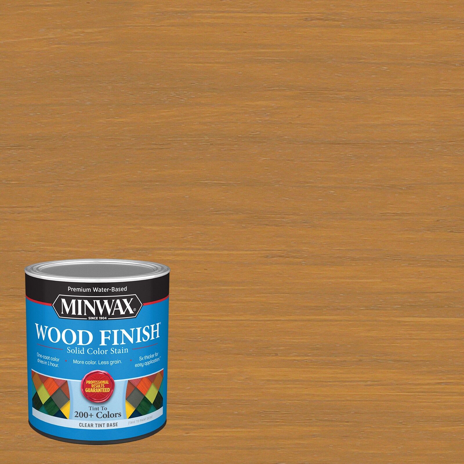 Minwax Wood Finish Water-Based Cherry Blossom Mw1169 Solid Interior Stain  (1-Quart) in the Interior Stains department at