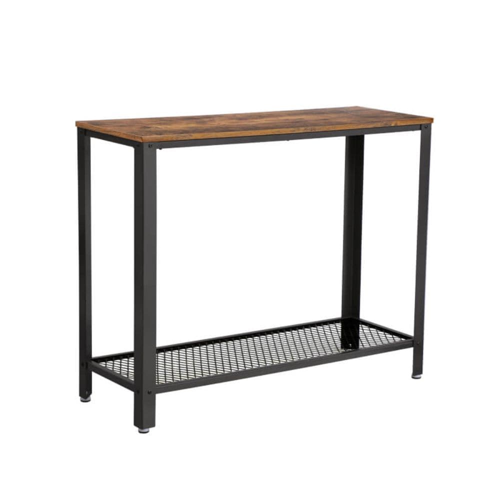 Benzara BM195811 Modern Wooden Console Table