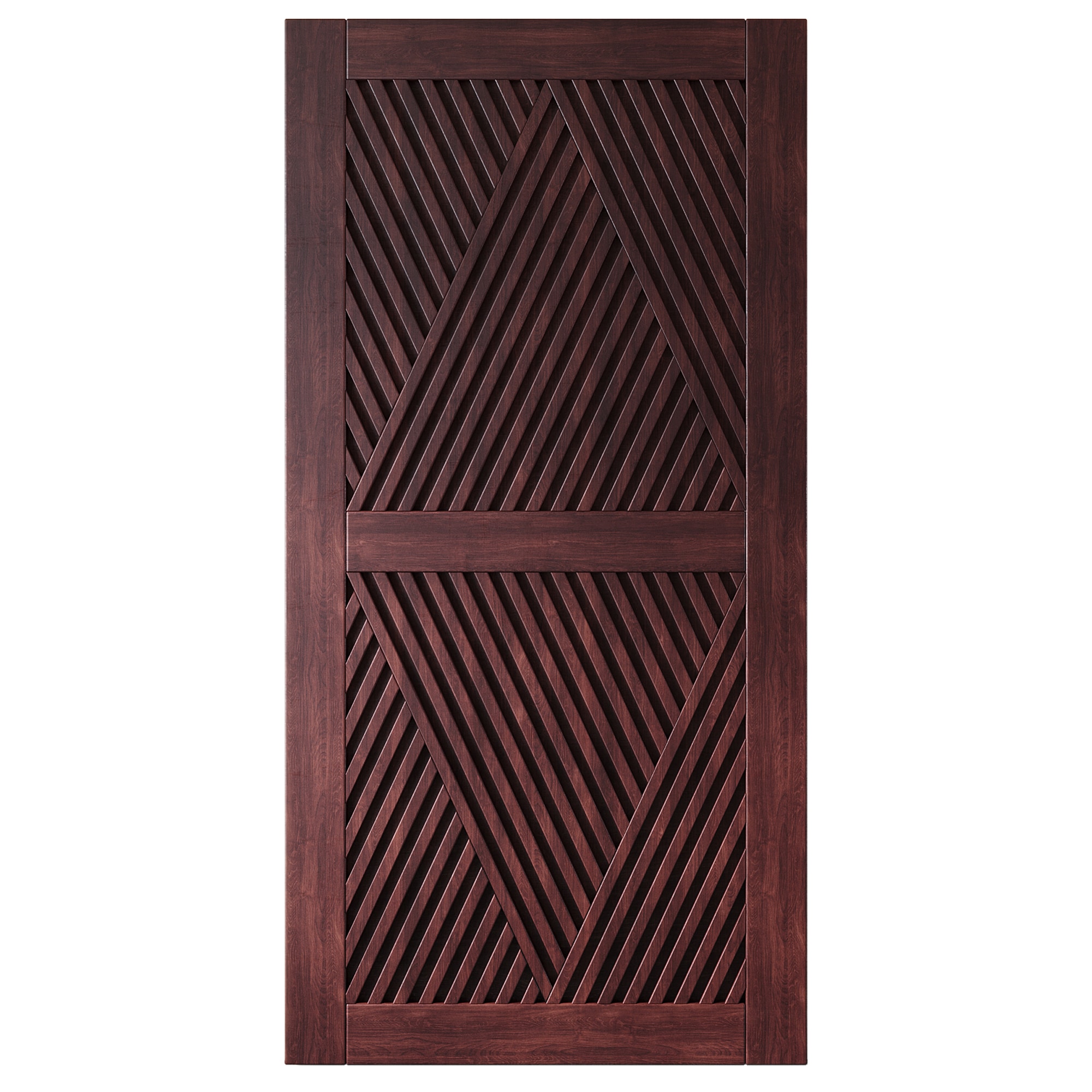 HOMACER C-Panel Solid Pine Wood Sliding Barn Door Slab