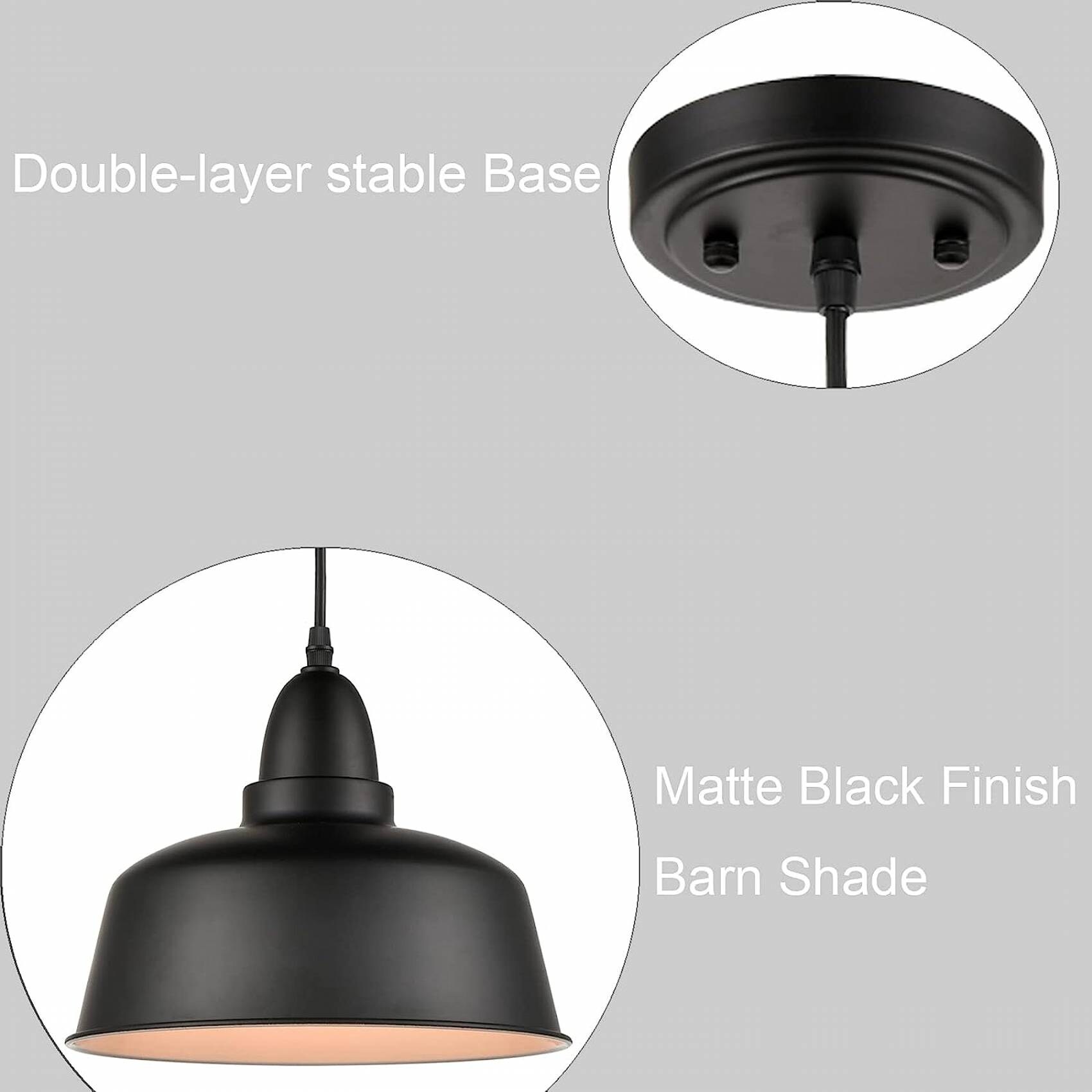 Claxy TJ-T5214DU-BK Pendant-Lights - View #4