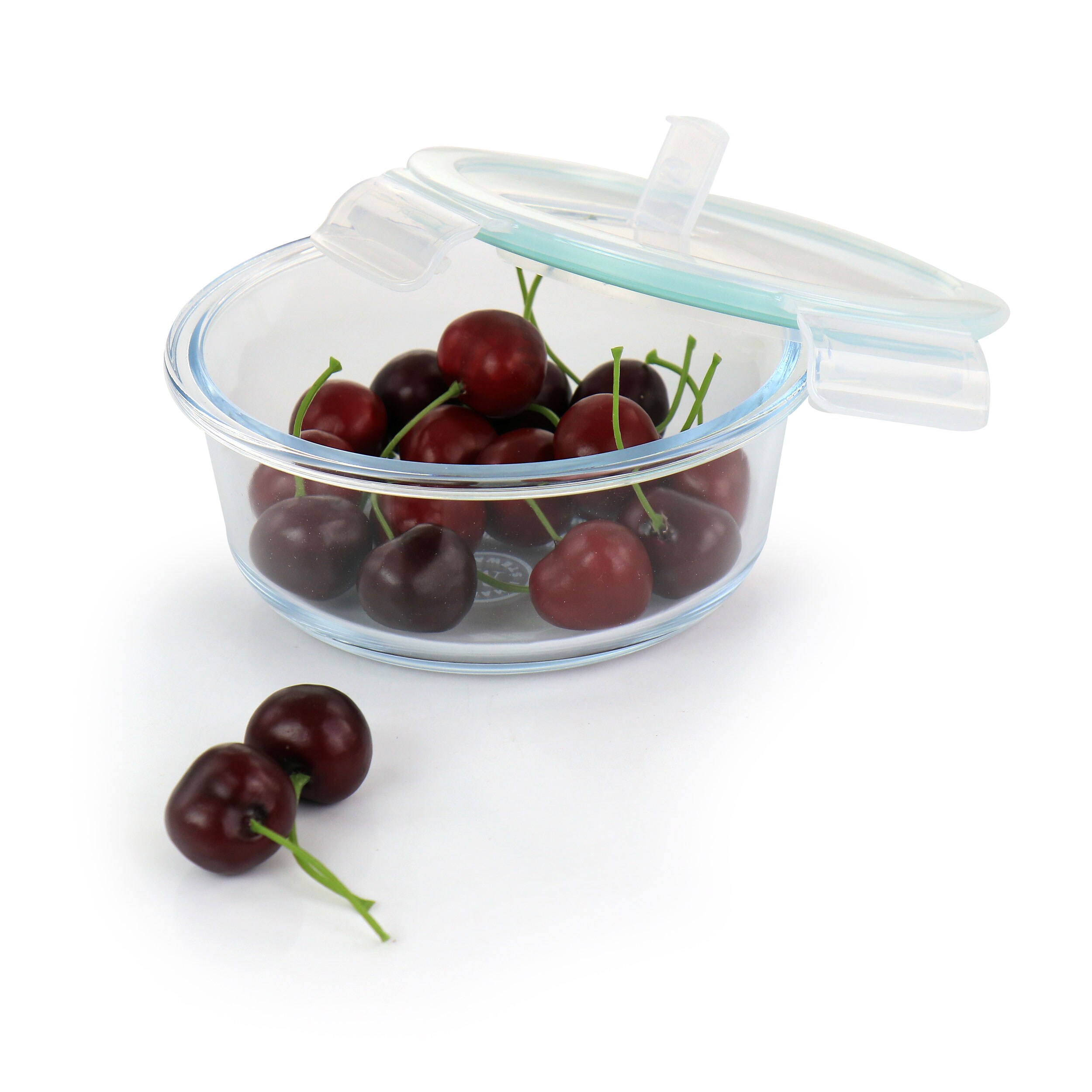 Martha Stewart 2-Pack 10-oz Glass Reusable Food Storage Container with Lid  in the Food Storage Containers department at