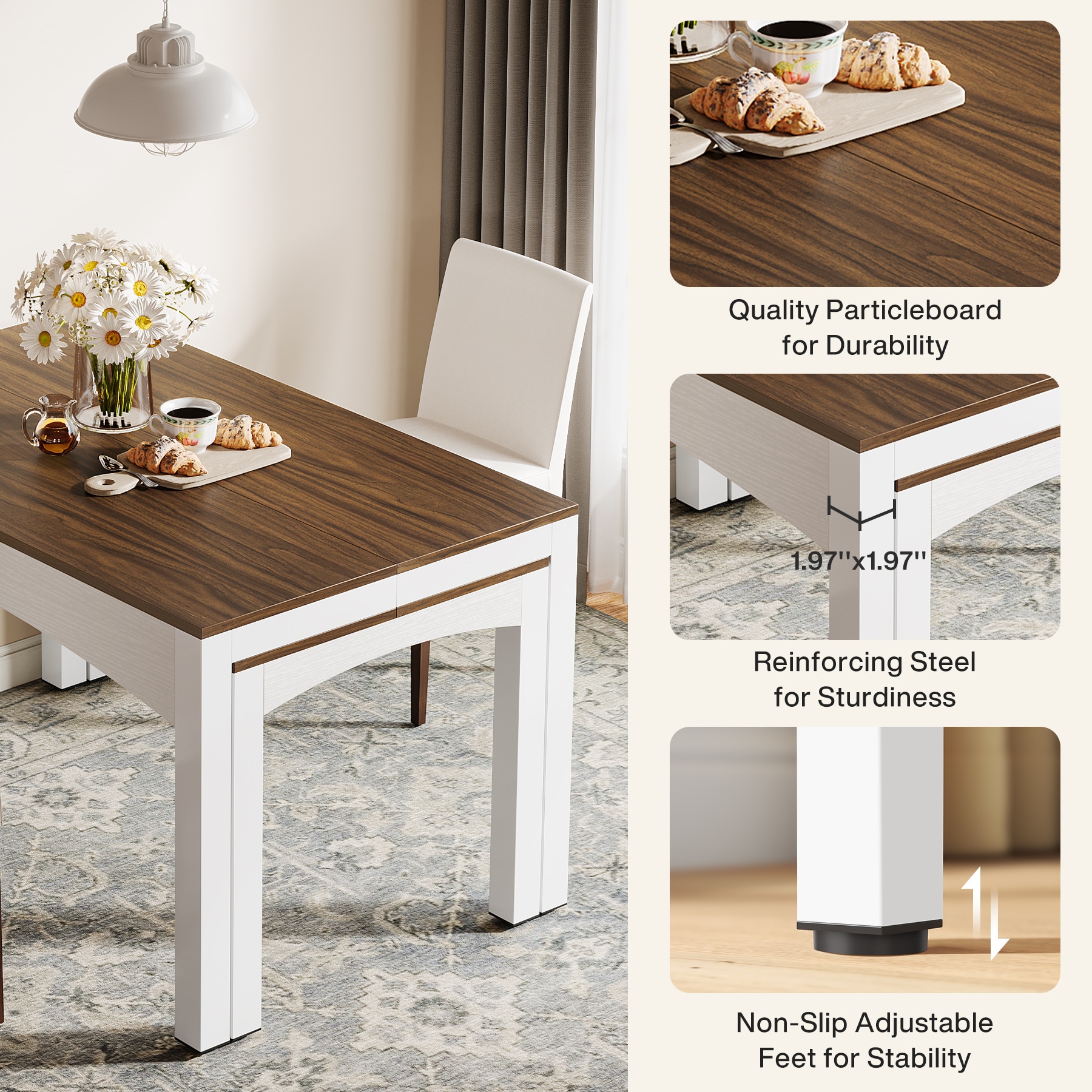 Fnova LWTJ-RY0128 Dining-Tables - View #5