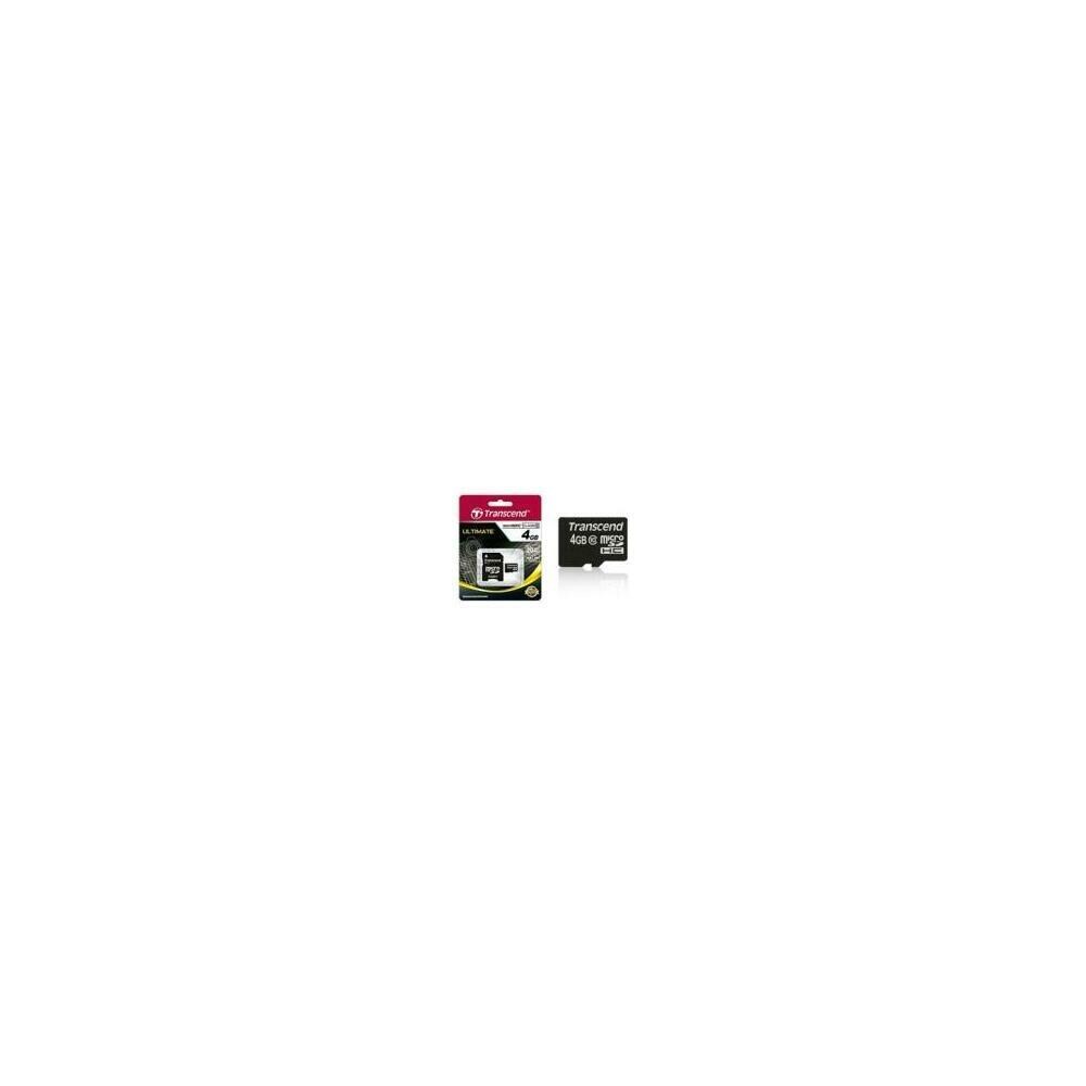  WNTS4GUSDHC10 Transcend TS4GUSDHC10 Transcend TS4GUSDHC10 4 GB microSD High Capacity- microSDHC- 1 Card-Pack- Class 10