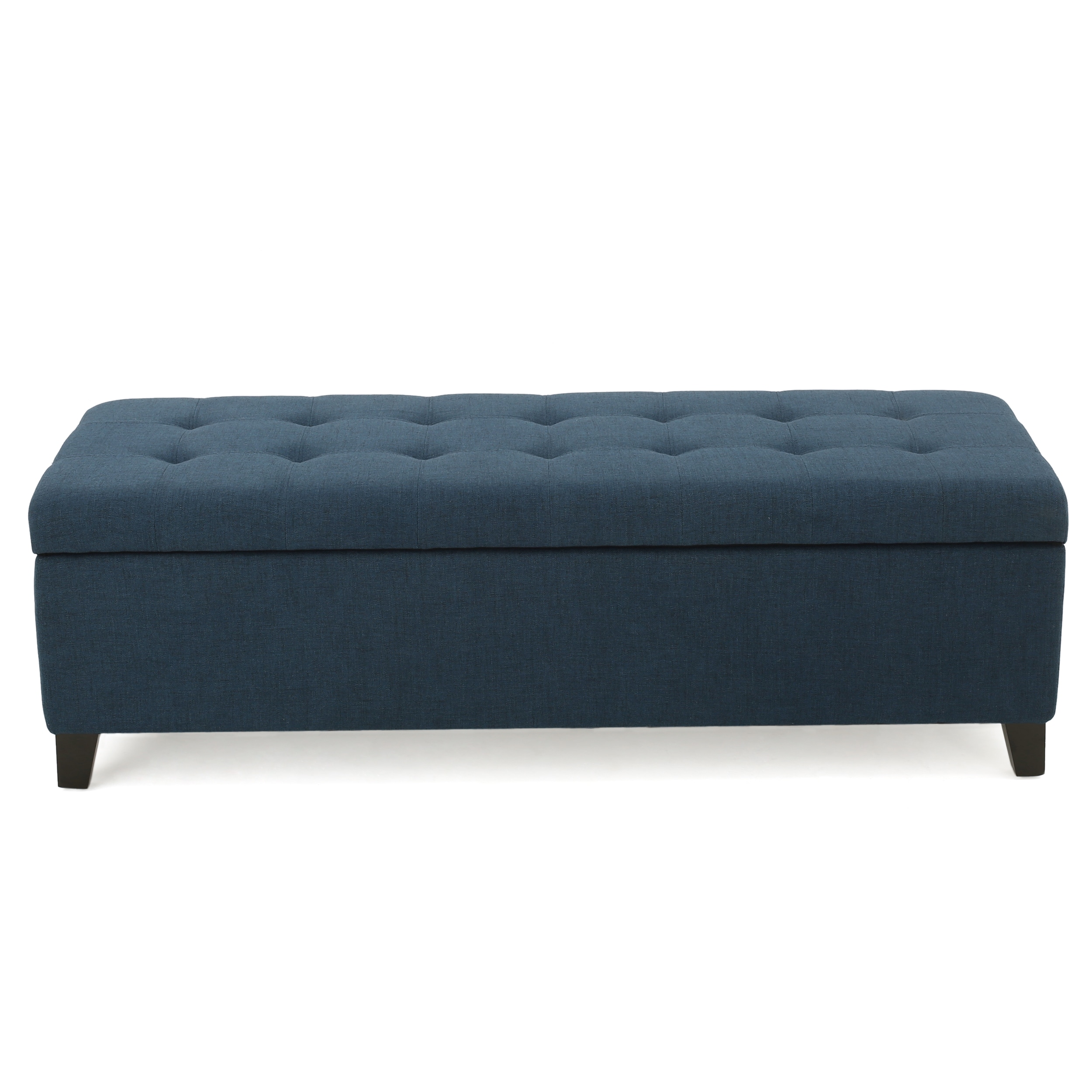 Best Selling Home Decor 299432 Casual Blue Storage Ottoman