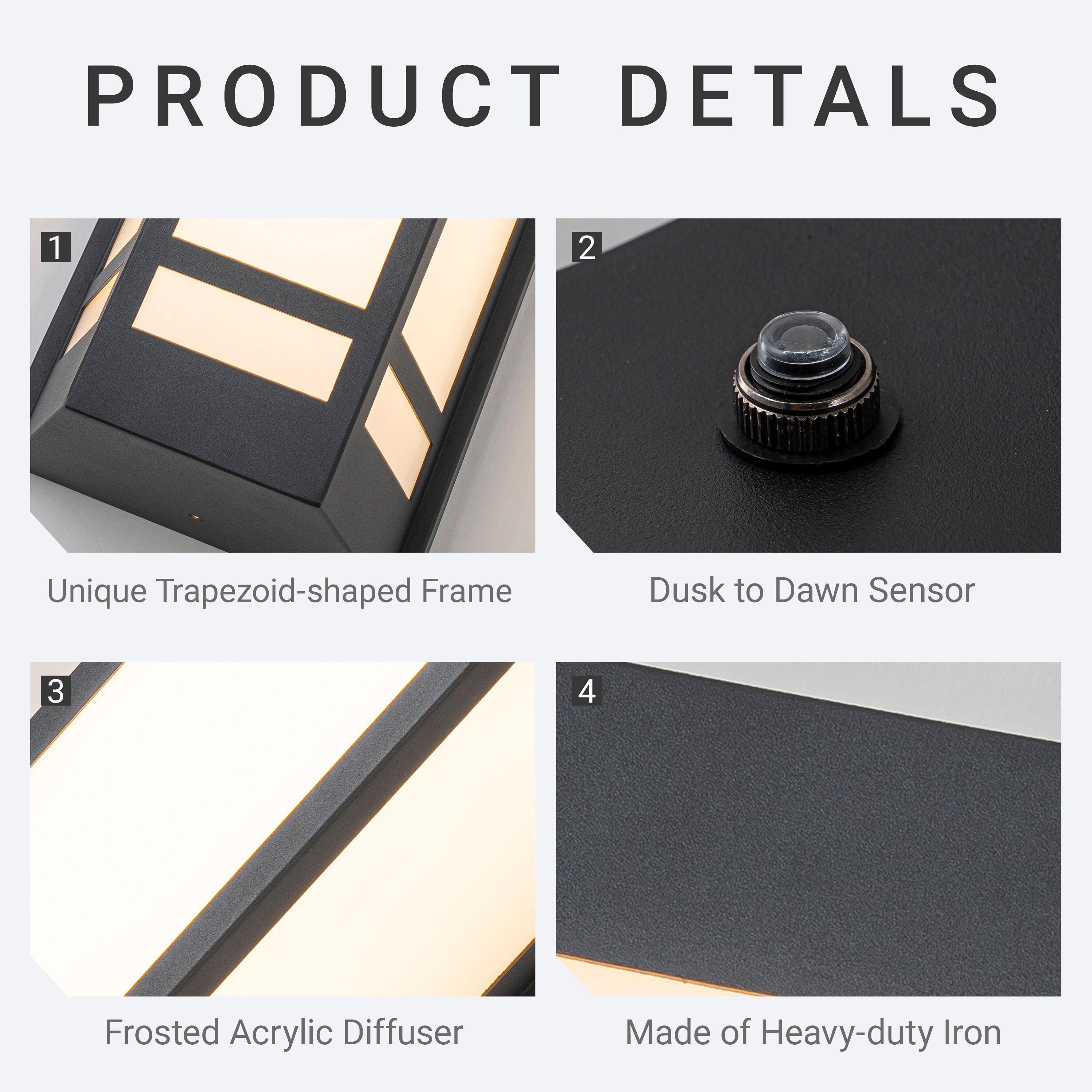 AloaDecor Lighting L7524W10A Outdoor-Wall-Lighting - View #4