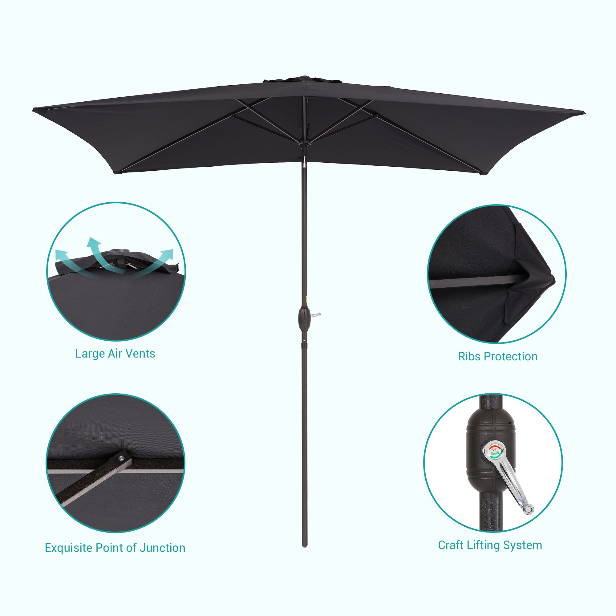 ACEGOSES LW-MK-320B Umbrellas-2 - View #3