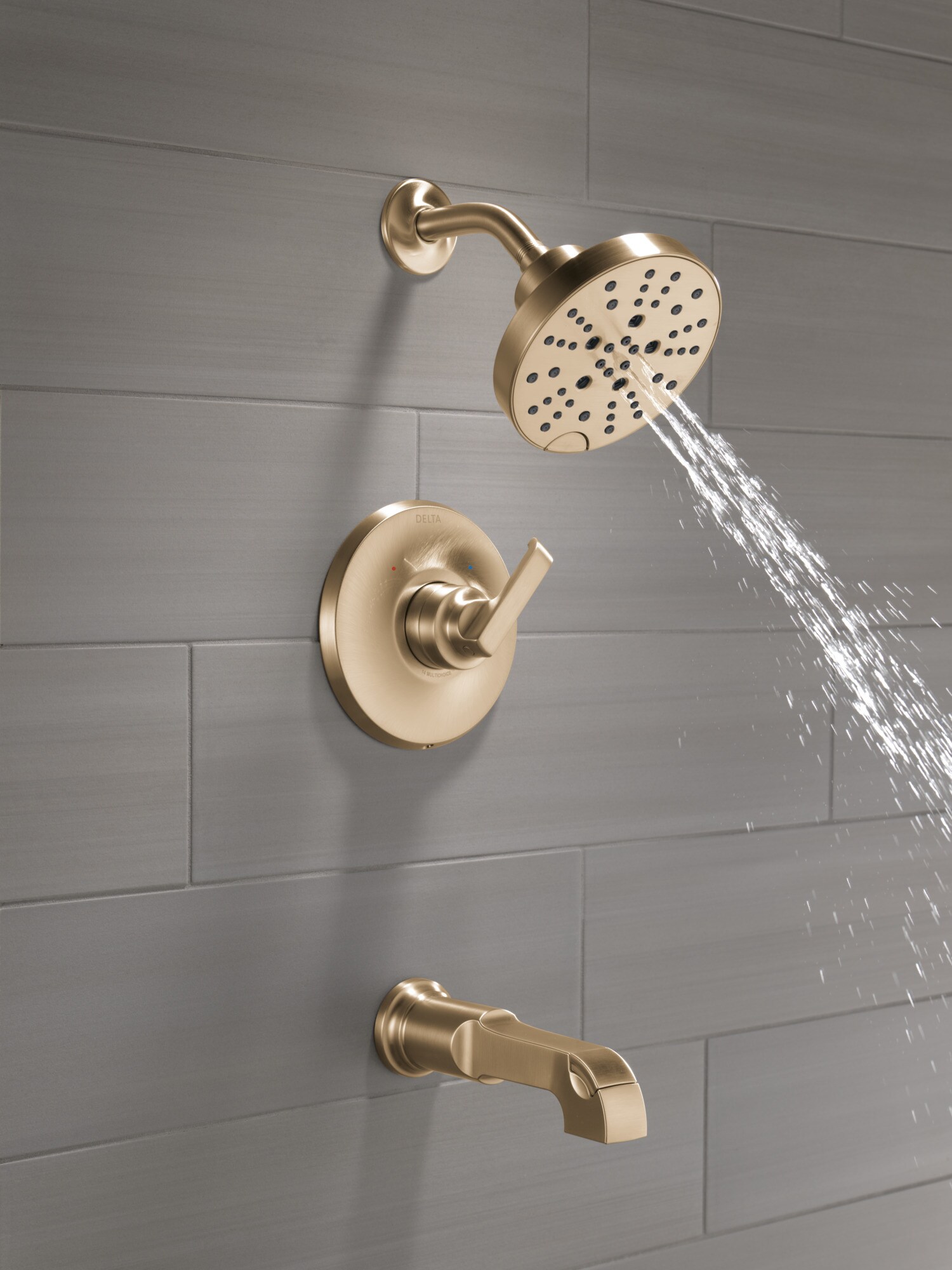 Delta T14489-CZ-PR Tub-Shower-Faucets - View #2