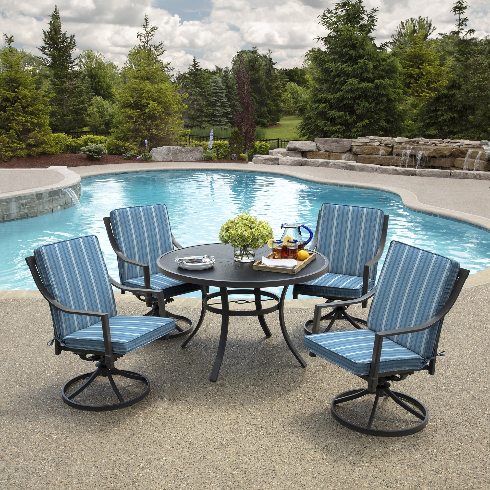 allen + roth FQ02C01B-9C8 Patio-Furniture-Cushions - View #7