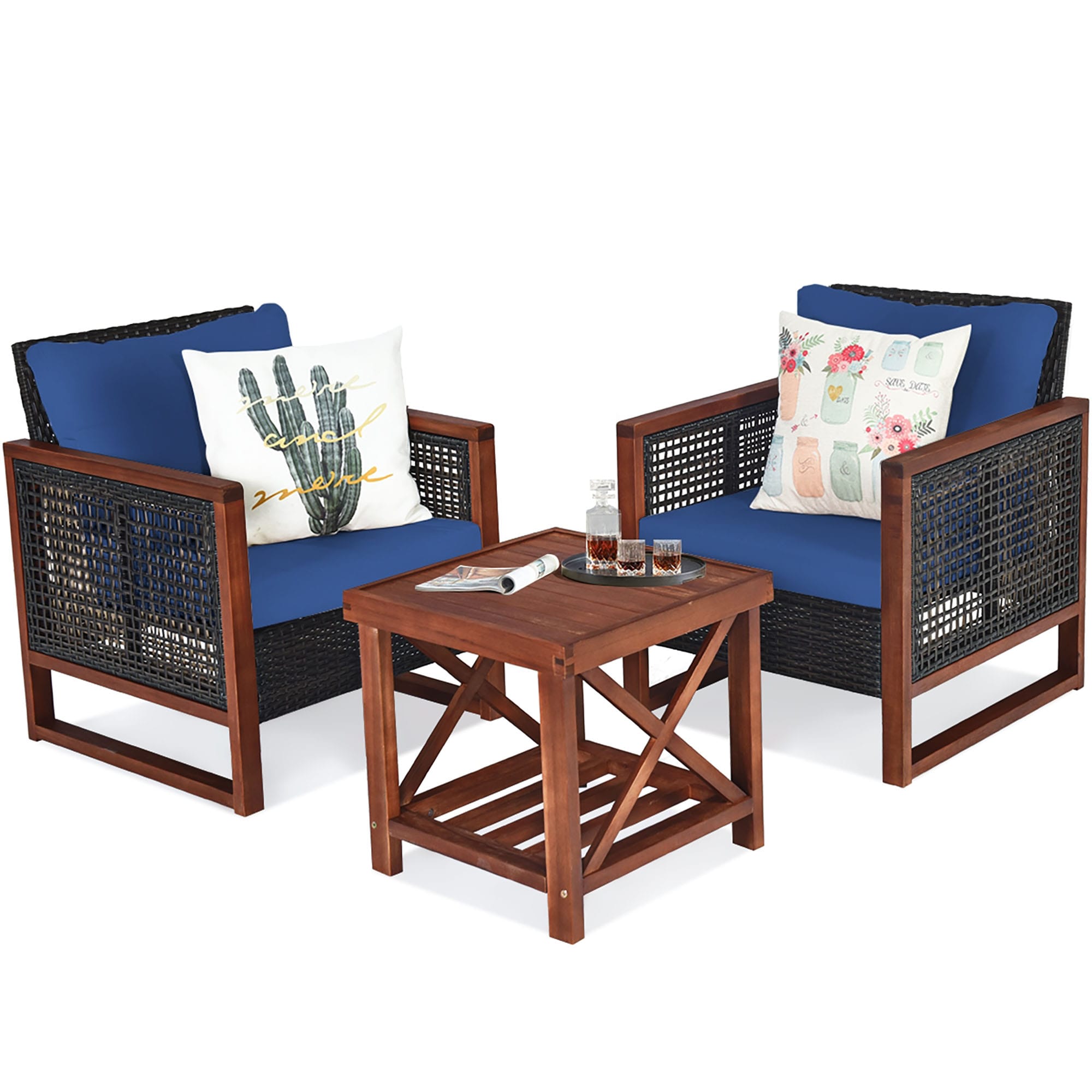 CASAINC CEW-HZ001-GR Patio-Conversation-Sets - View #4