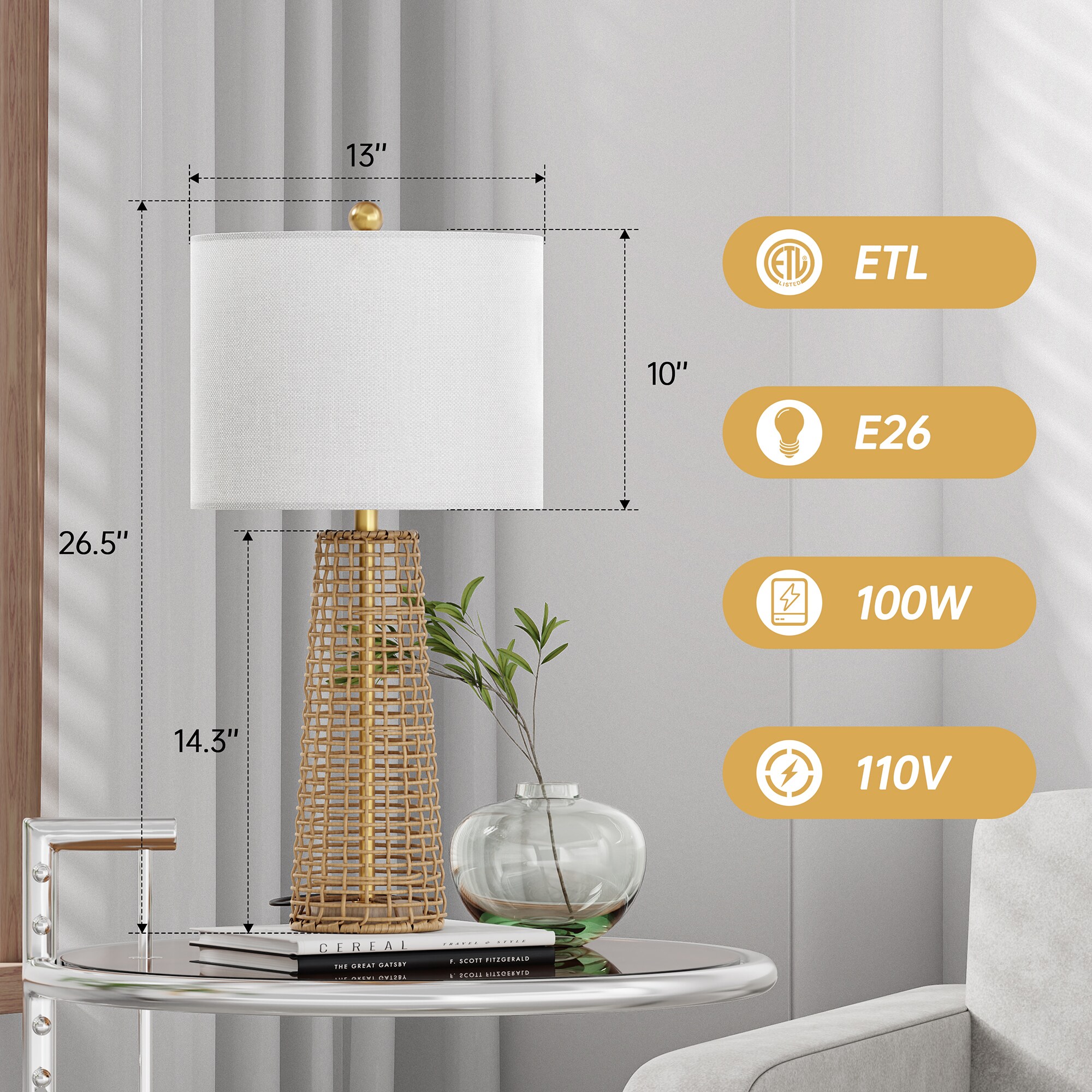 Maxax T212-WD Table-Lamps - View #5