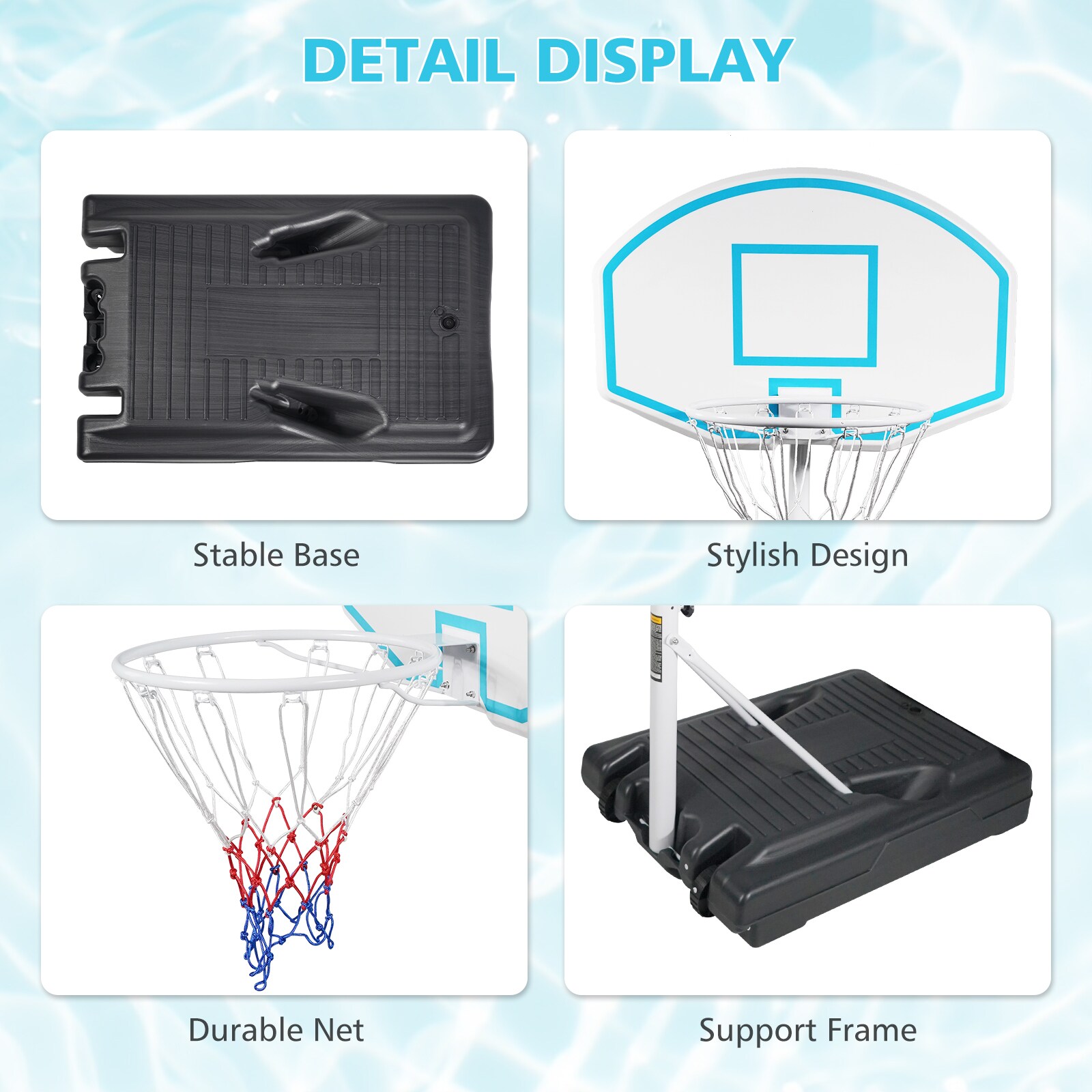 LOVMOR SF-WO-W2031P151541 Basketball-System - View #7