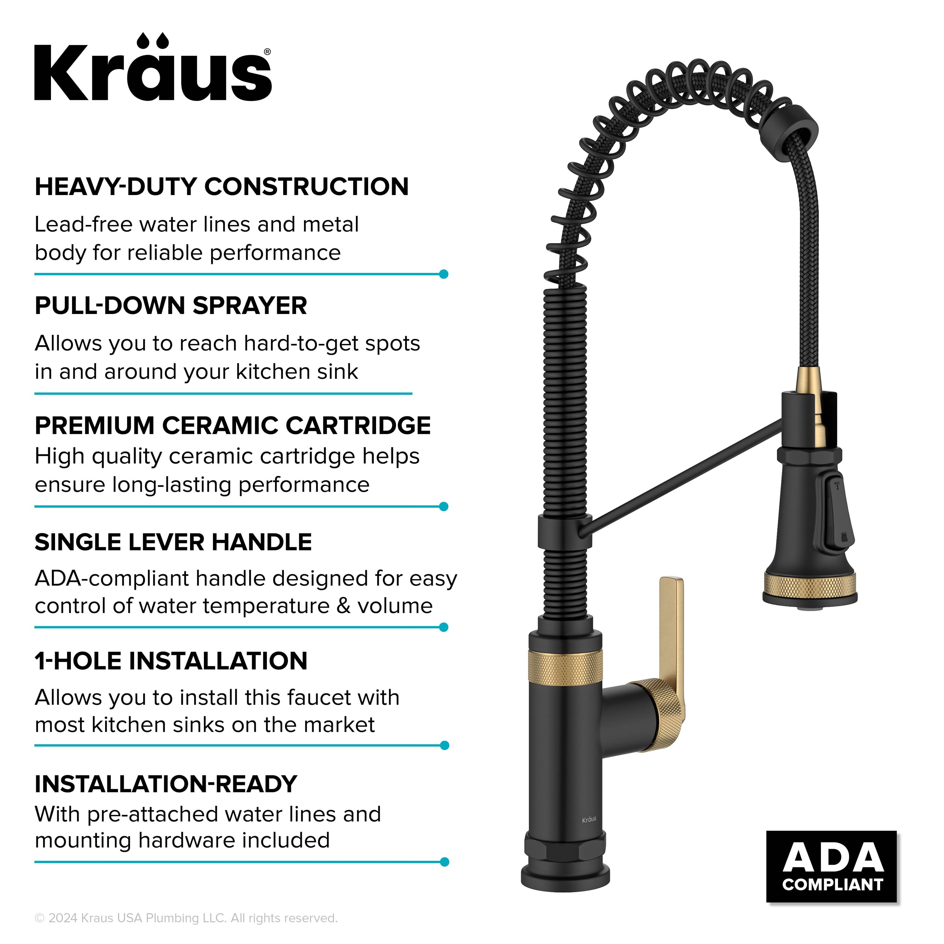 Kraus KPF-4110BBMB Kitchen-Faucets - View #14