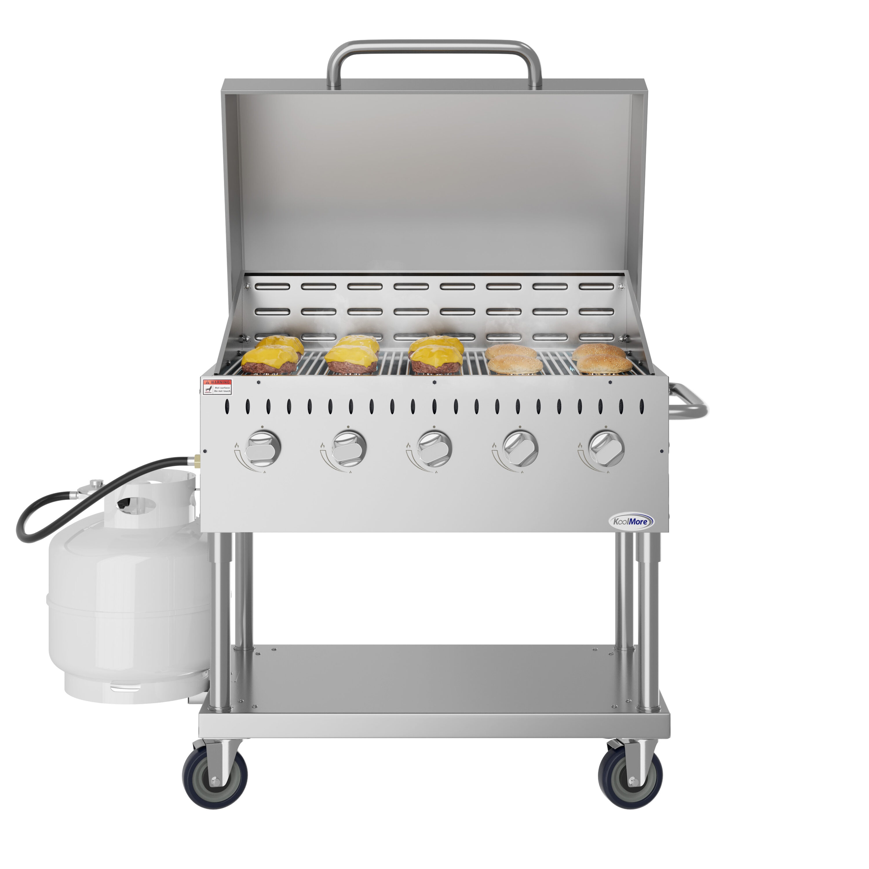 KoolMore LOW-CGKIT3-36D Gas-Grill - View #5