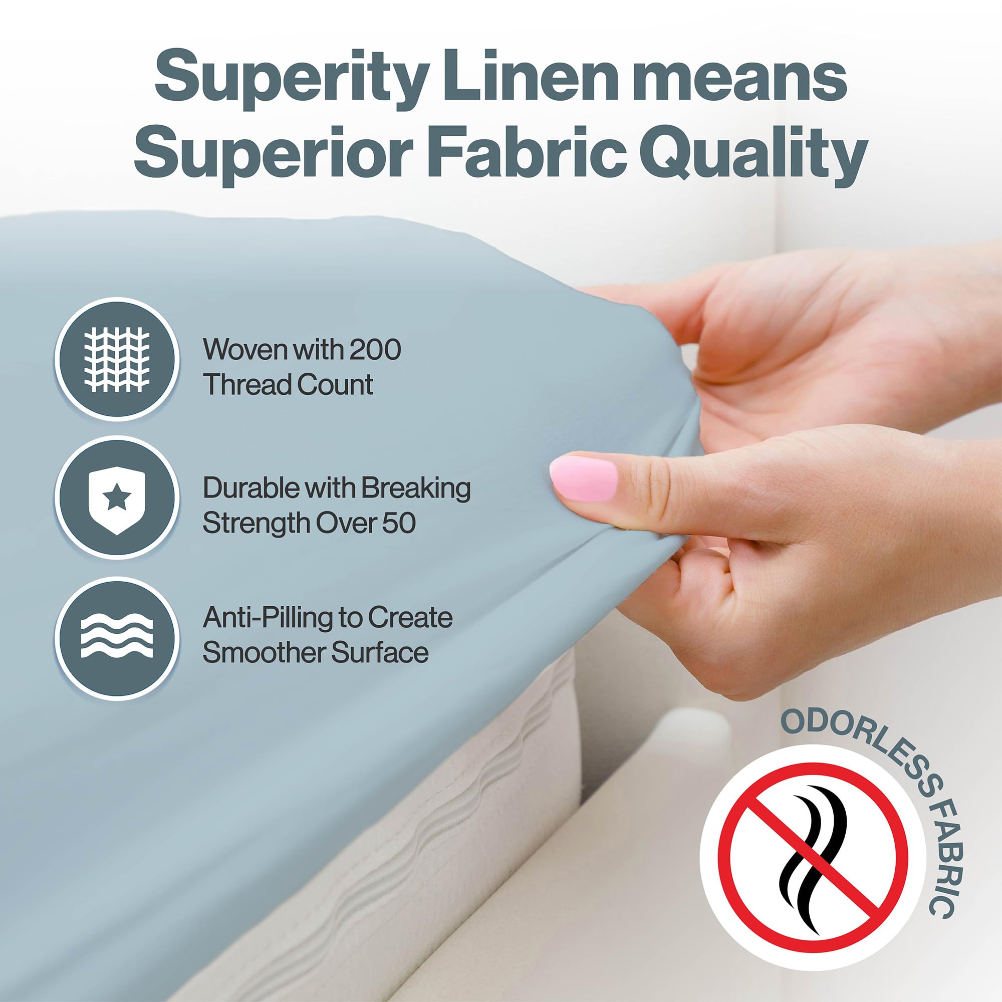 Superity Linen SL5440 Sheet-Sets - View #3