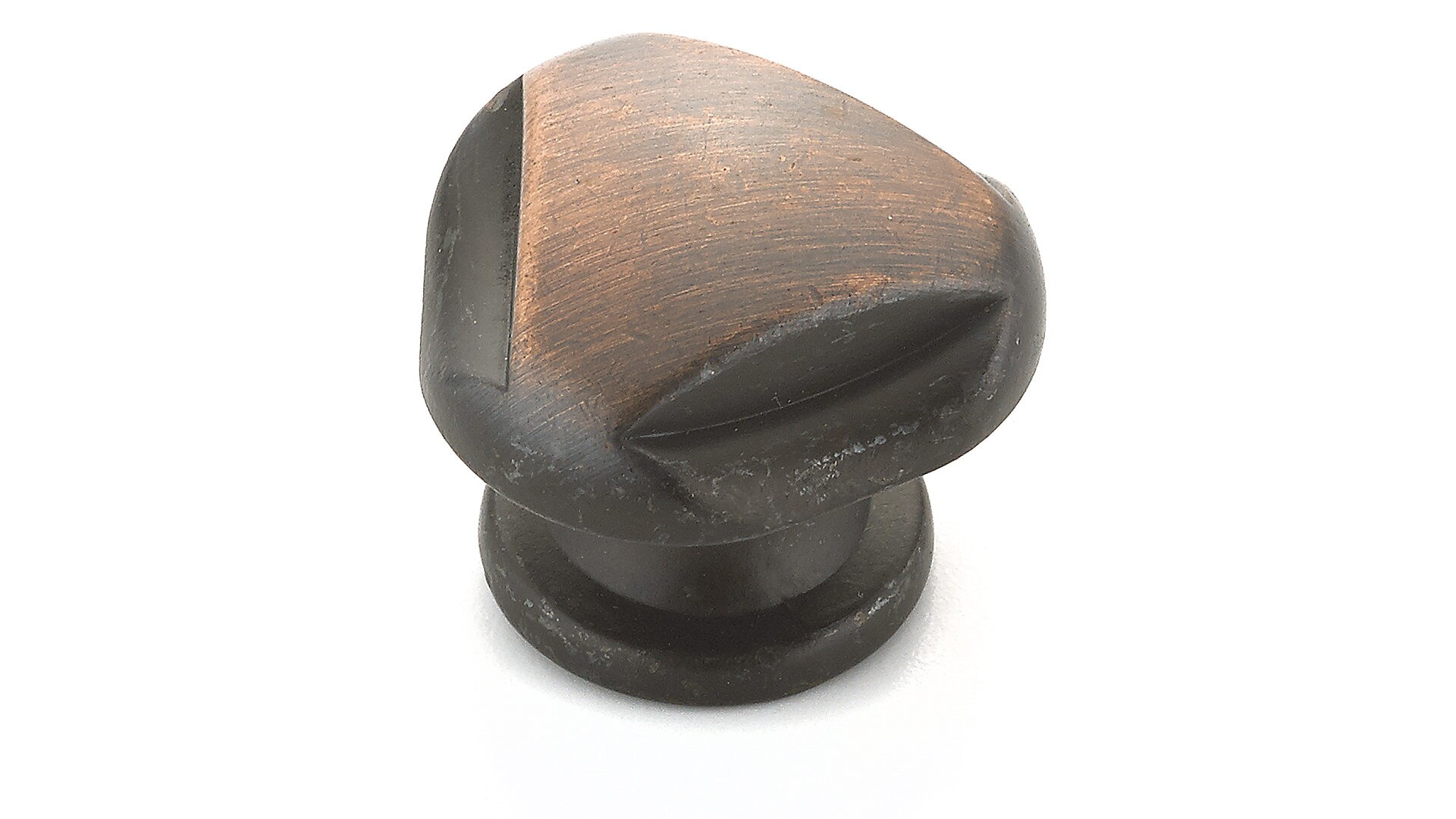 Richelieu BP2391528BORB Hudson 1-1/8-in Brushed Oil-Rubbed Bronze Novelty Traditional Cabinet Knob