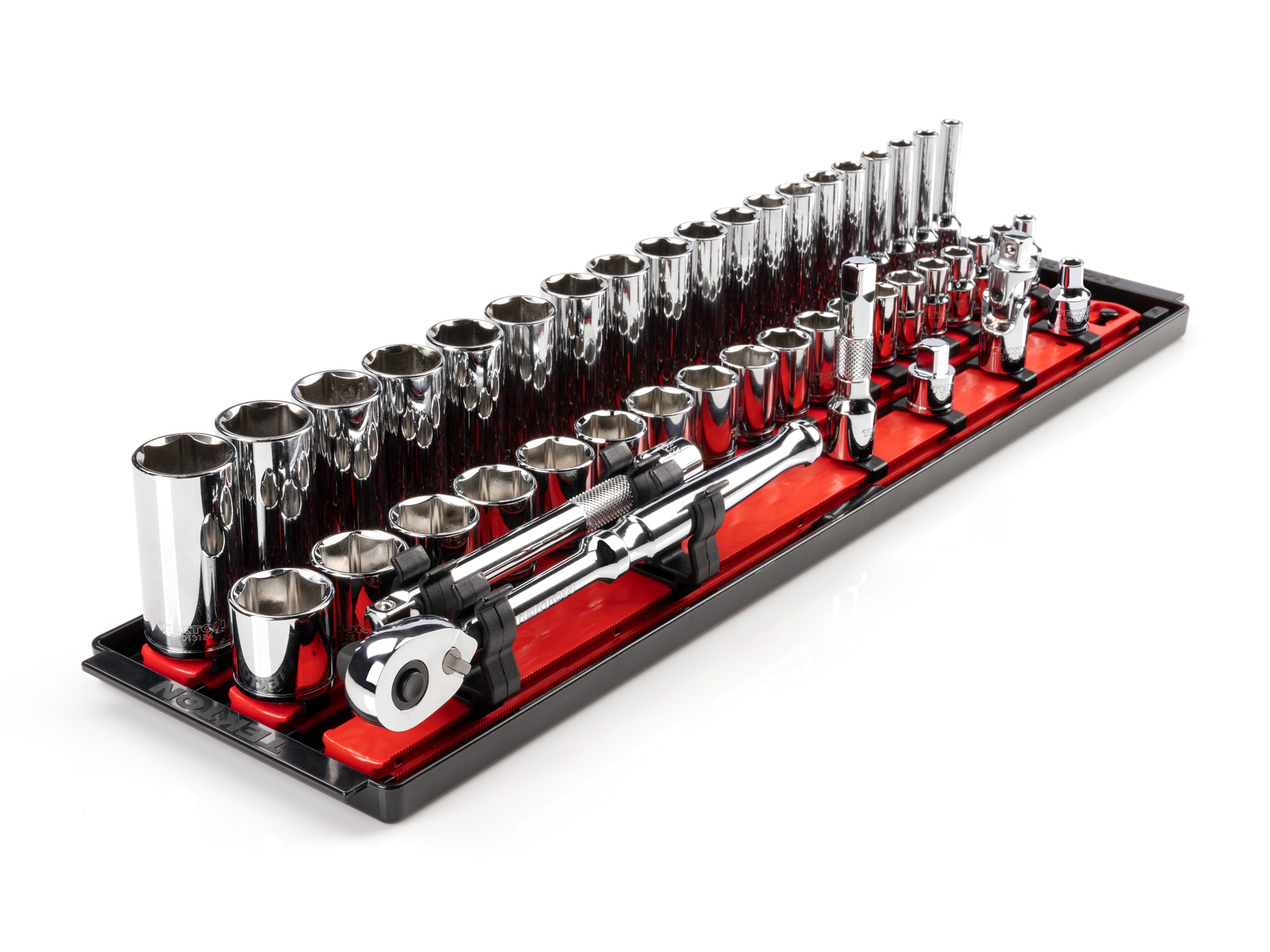 TEKTON 3/8-in Drive Metric Shallow/Deep Socket Set (44-Pieces) SKT13201 Sansujyuku sansujyuku.com