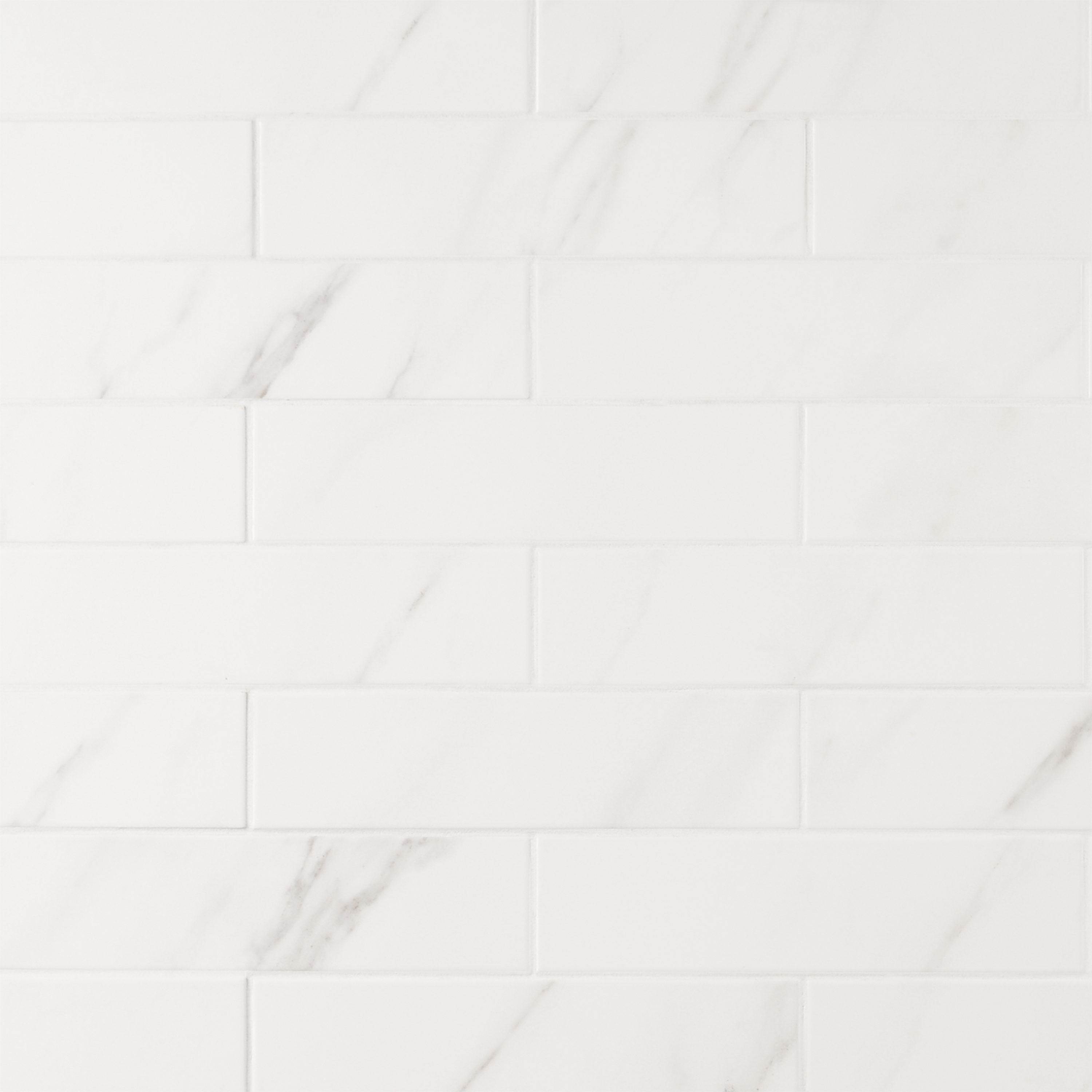 Artmore Tile EXT3RD108053 Arsenale Statuario 3-in x 12-in Matte Ceramic Subway Standard Wall Tile ( 5.38-sq ft Carton )