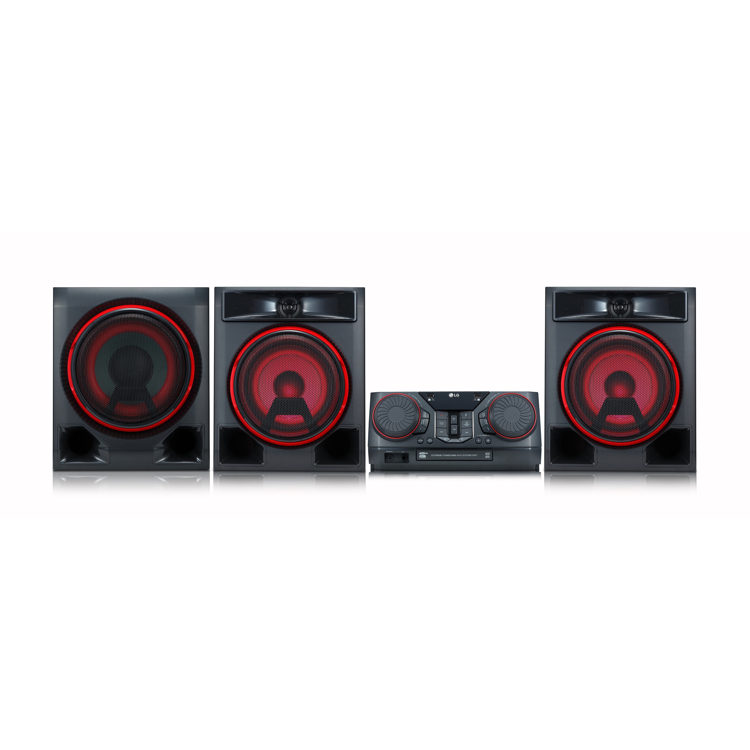 LG 1100-Watt Black 2.1 Home Speaker System in the Home Theater Speaker Systems department at Lowes.com