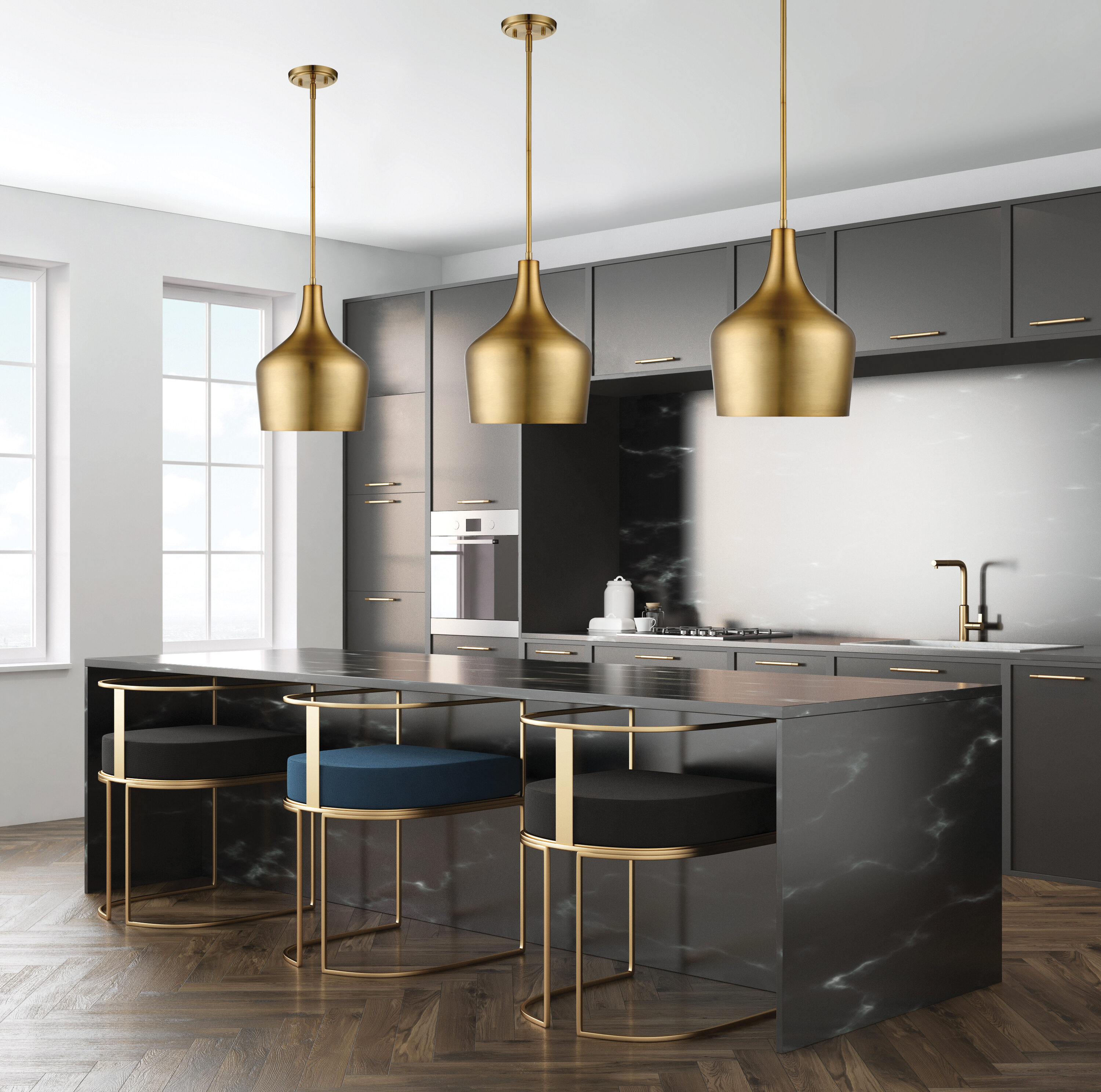 Meridian Lite Trends M70020NB Pendant-Lights - View #4