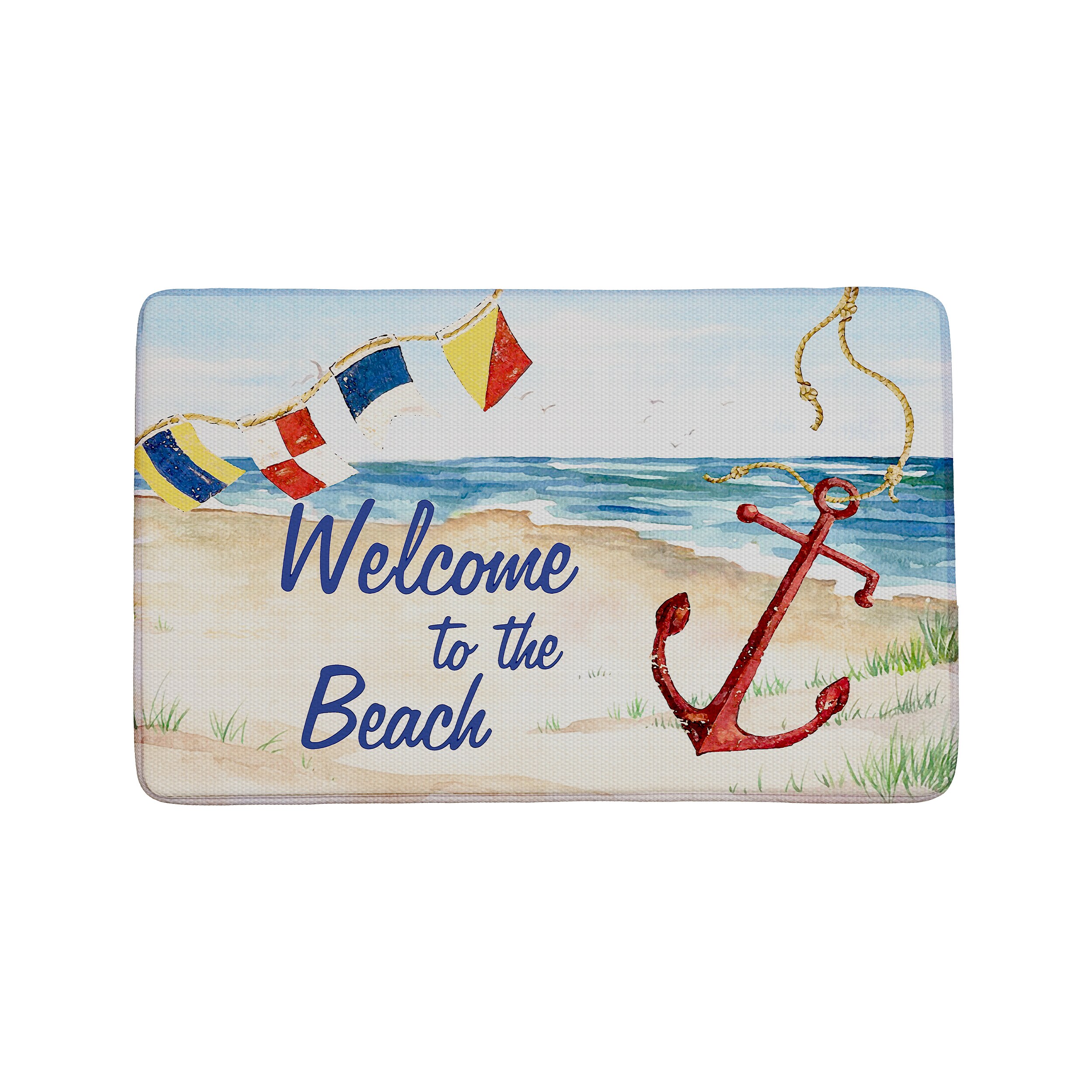 EVERGRACE EG2008KM3534 Multi Polyester Rectangular Indoor Decorative Utility mat