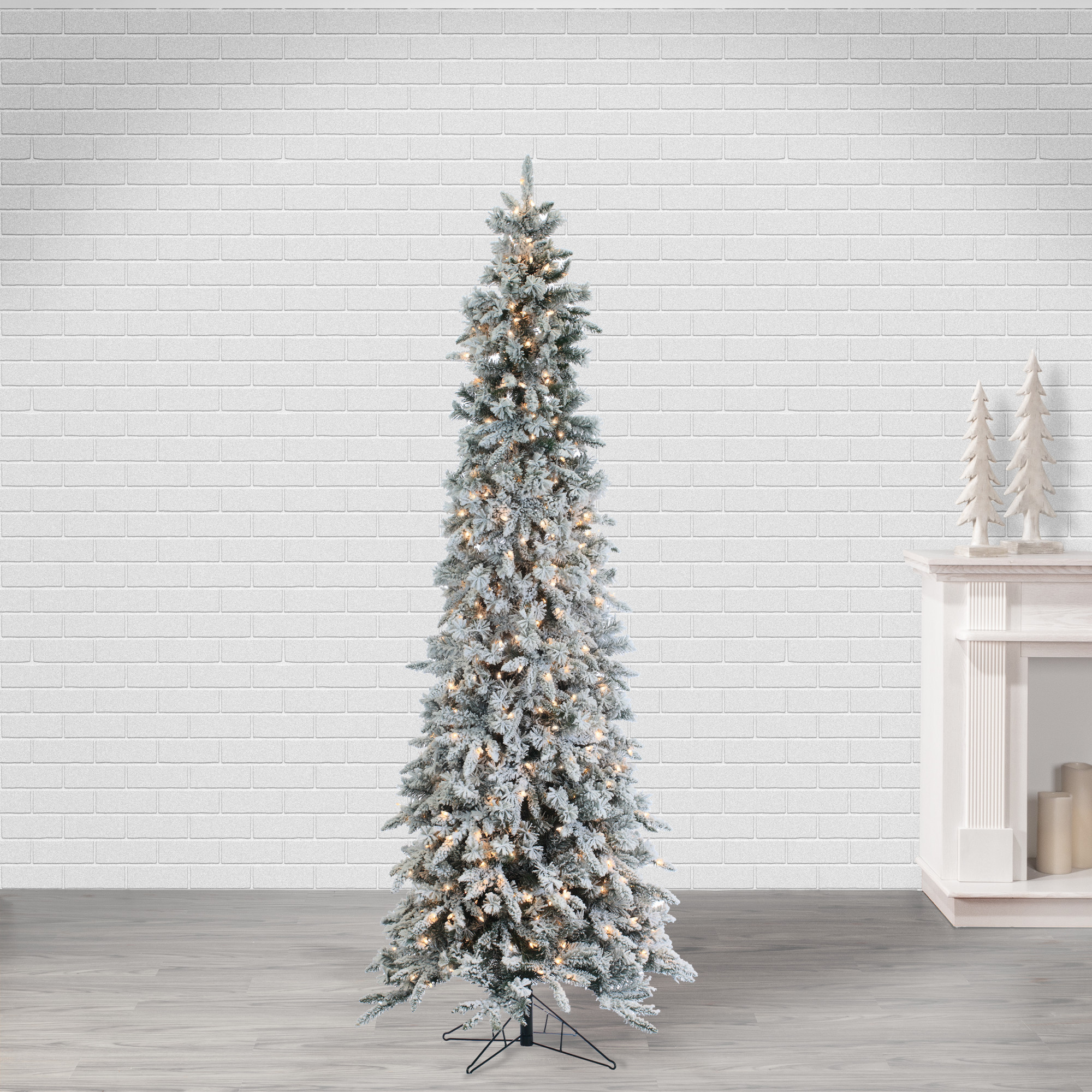 Perfect Holiday 9ft White Artificial Christmas