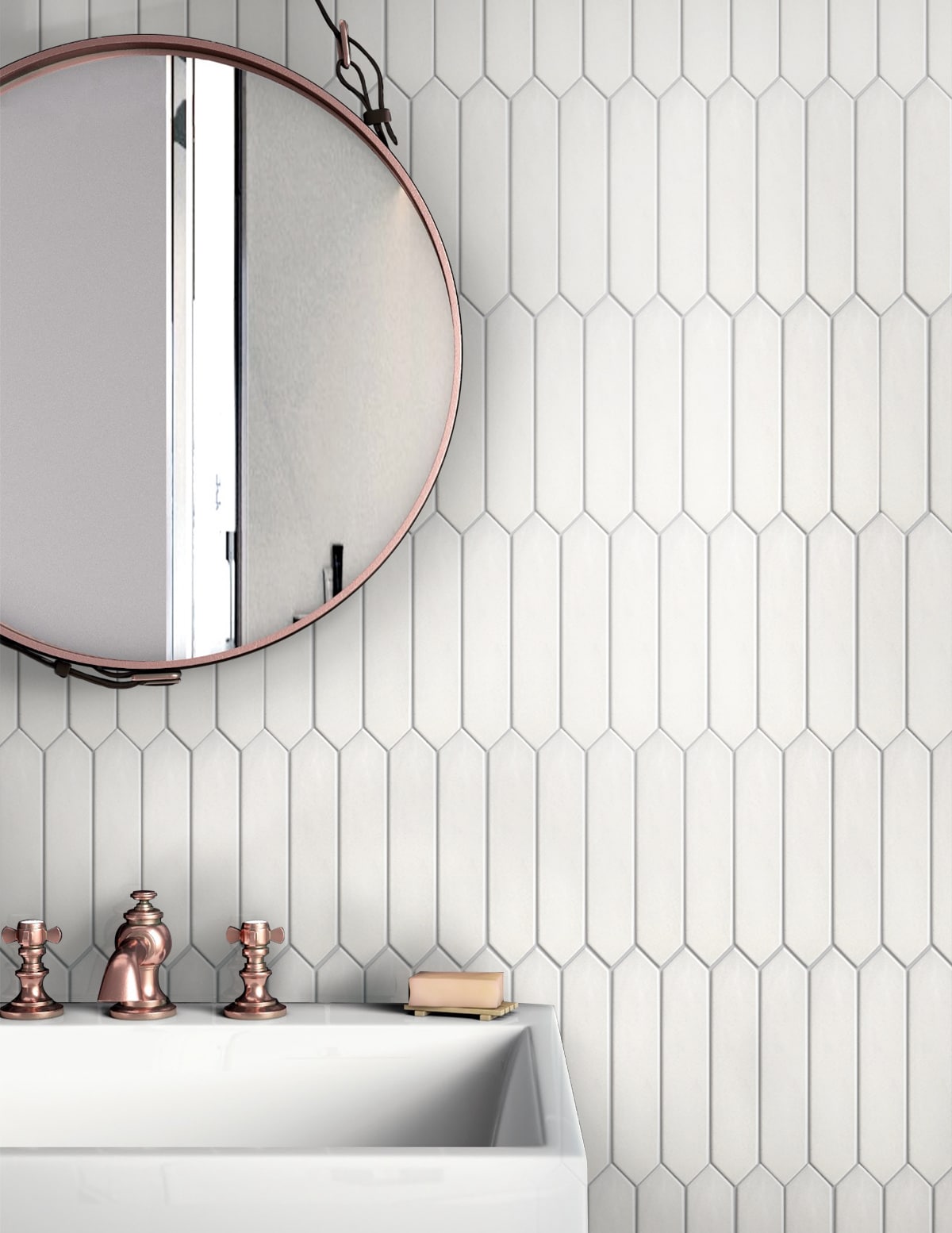 Apollo Tile APLPCD88WTMA Ceramic-Tile - View #2